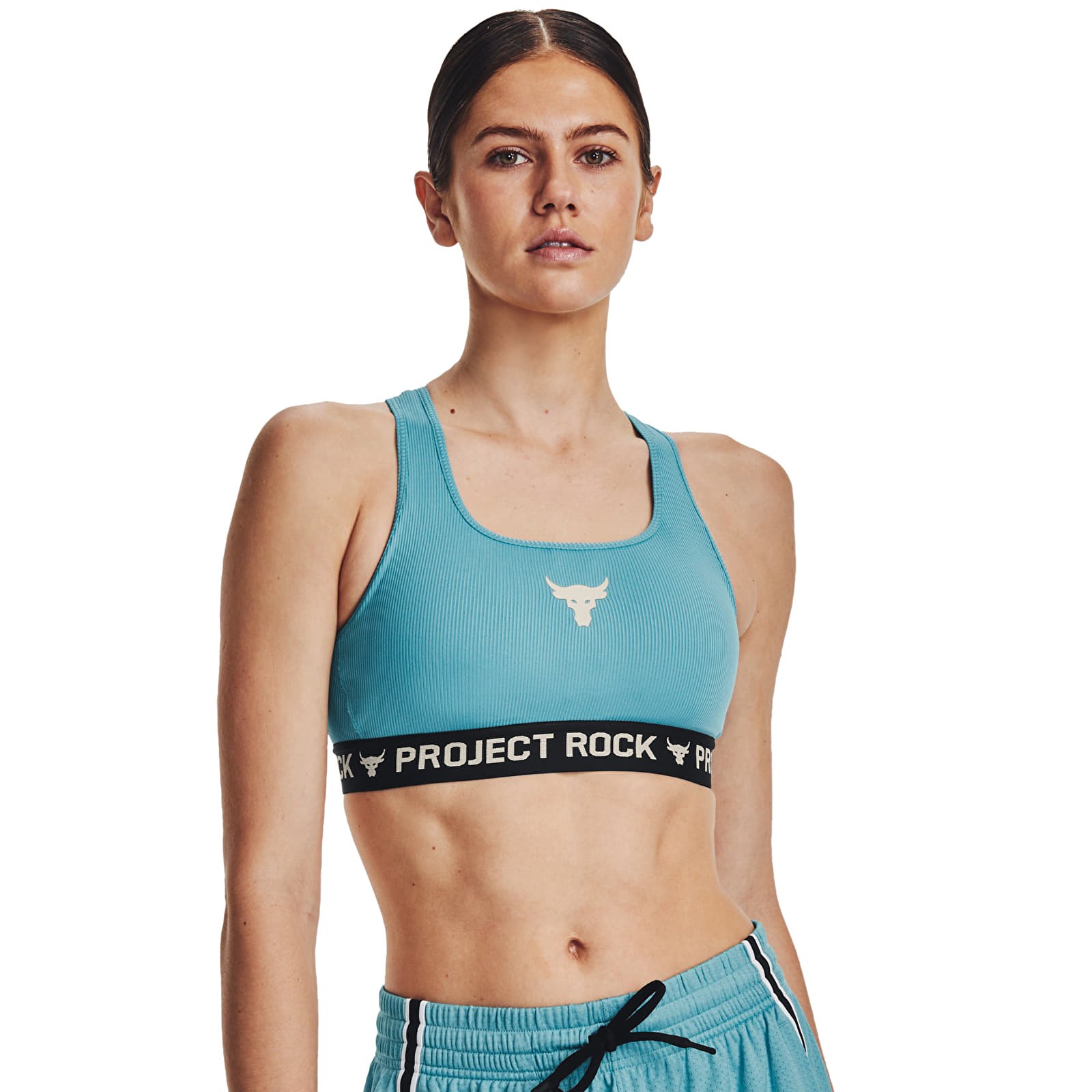Podprsenky Under Armour Pjt Rock Crsbck Bra TG Blue