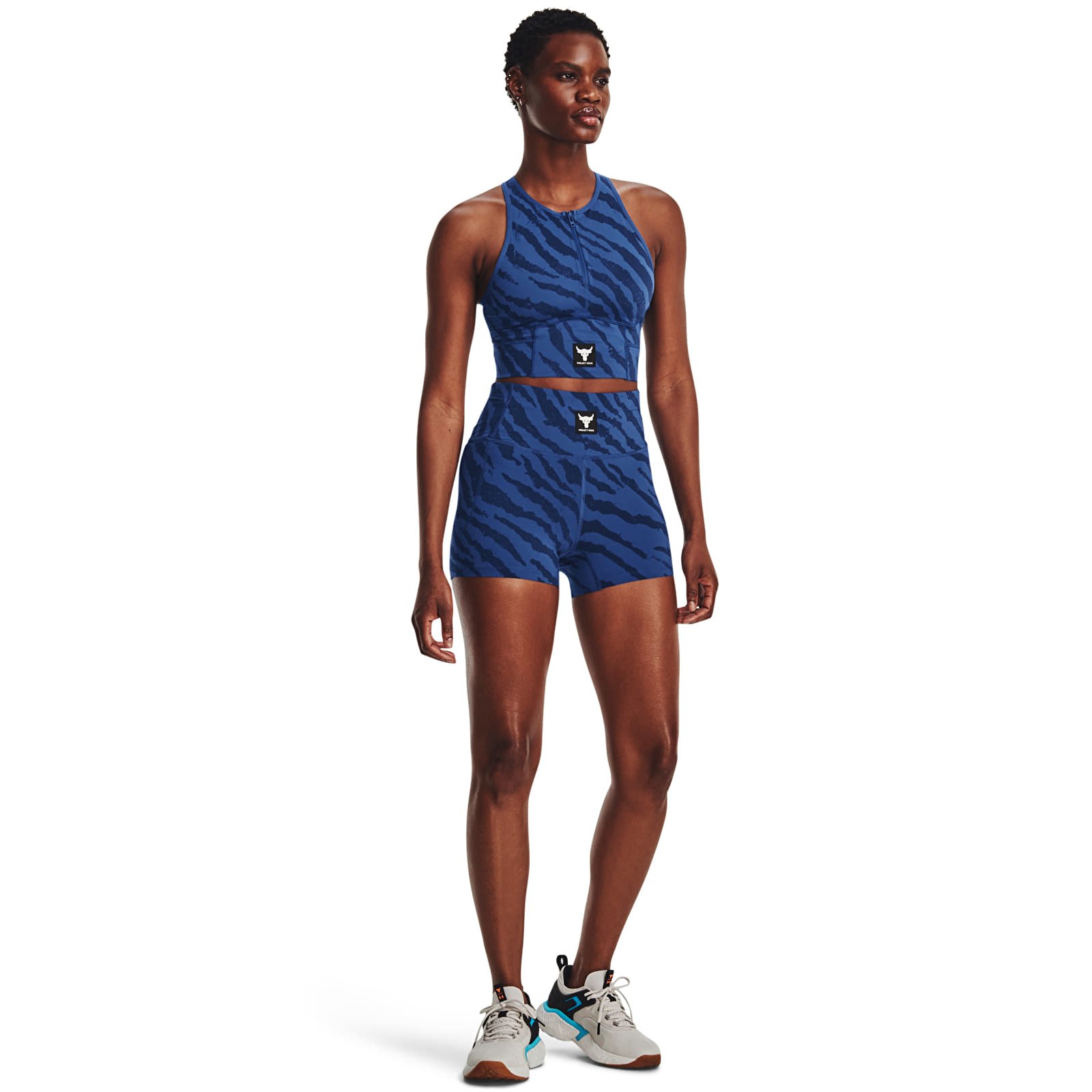 Moteriškos tamprės Under Armour Pjt Rock Meridian Pt St TG Blue
