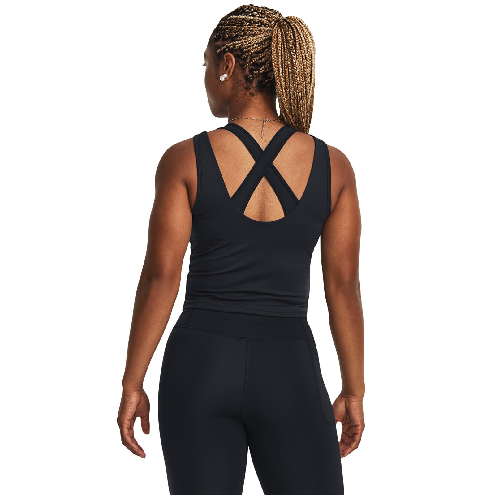 Tanktoppe til kvinder Under Armour Motion Tank Black