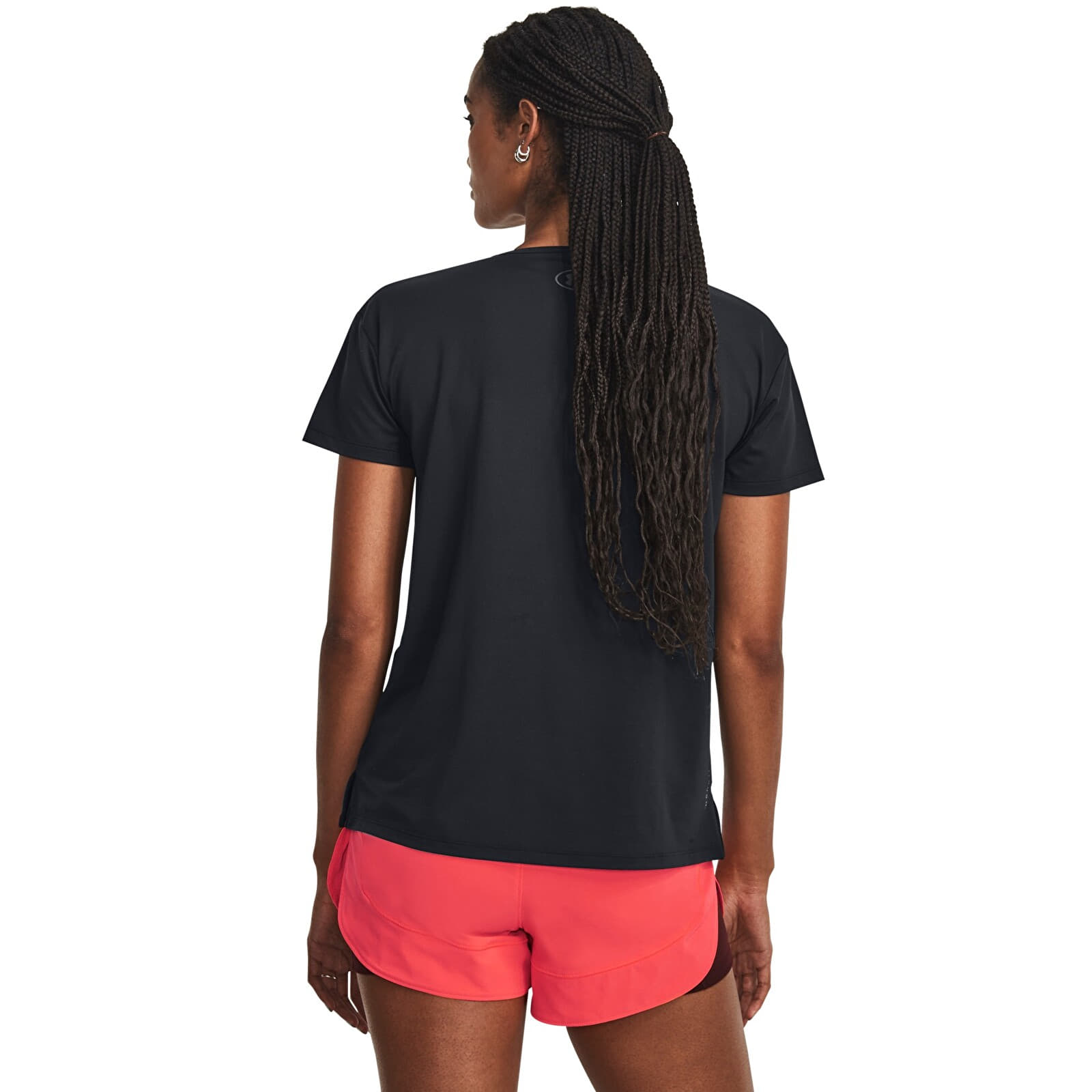 T-shirts til kvinder Under Armour Rush Energy SS 2.0 Black