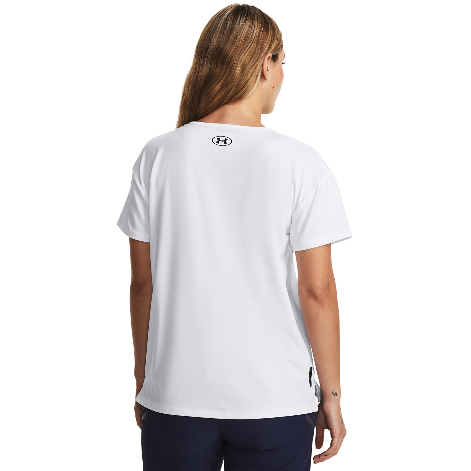 Dámská trička Under Armour Rush Energy SS 2.0 White