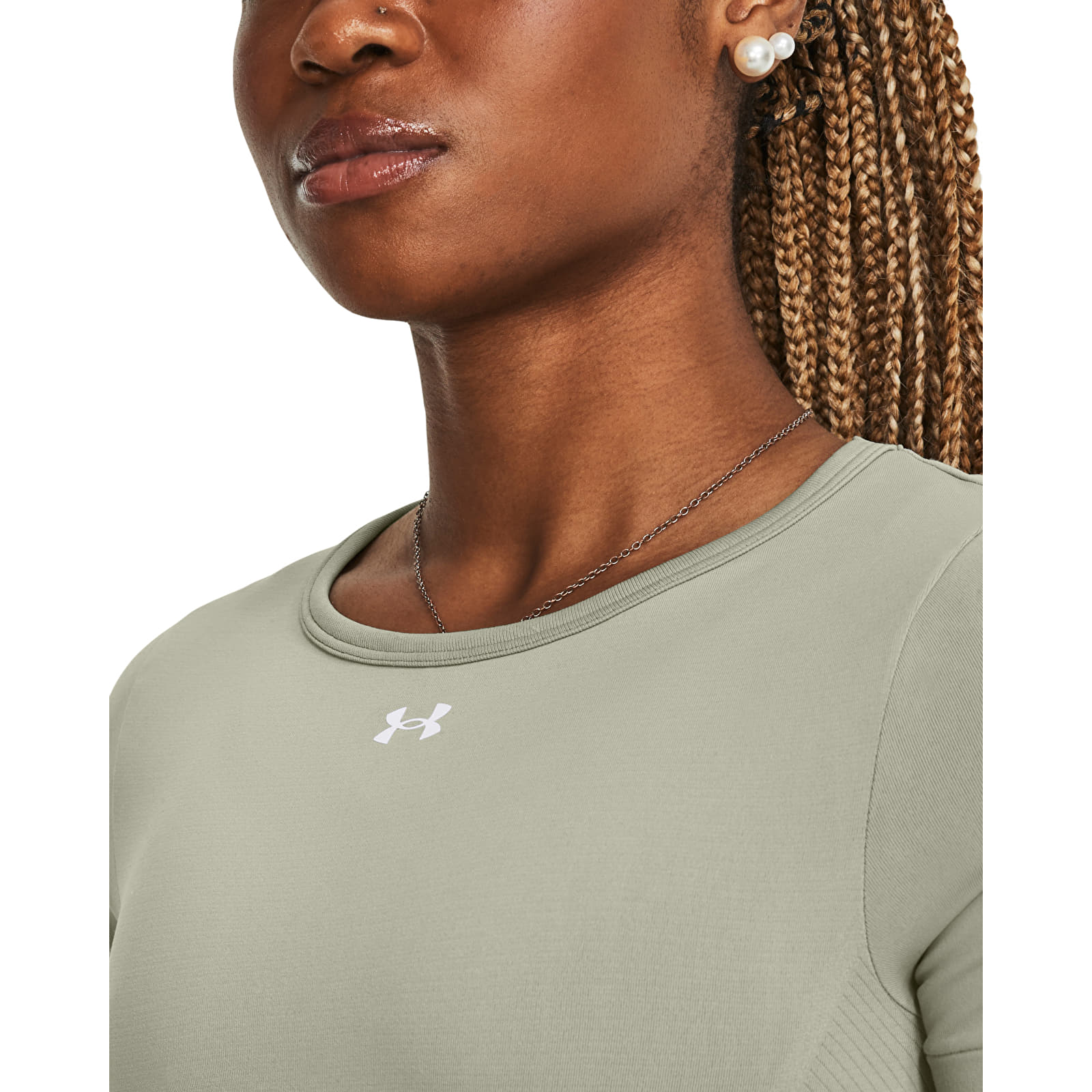 T-shirty damskie Under Armour Train Seamless SS Green