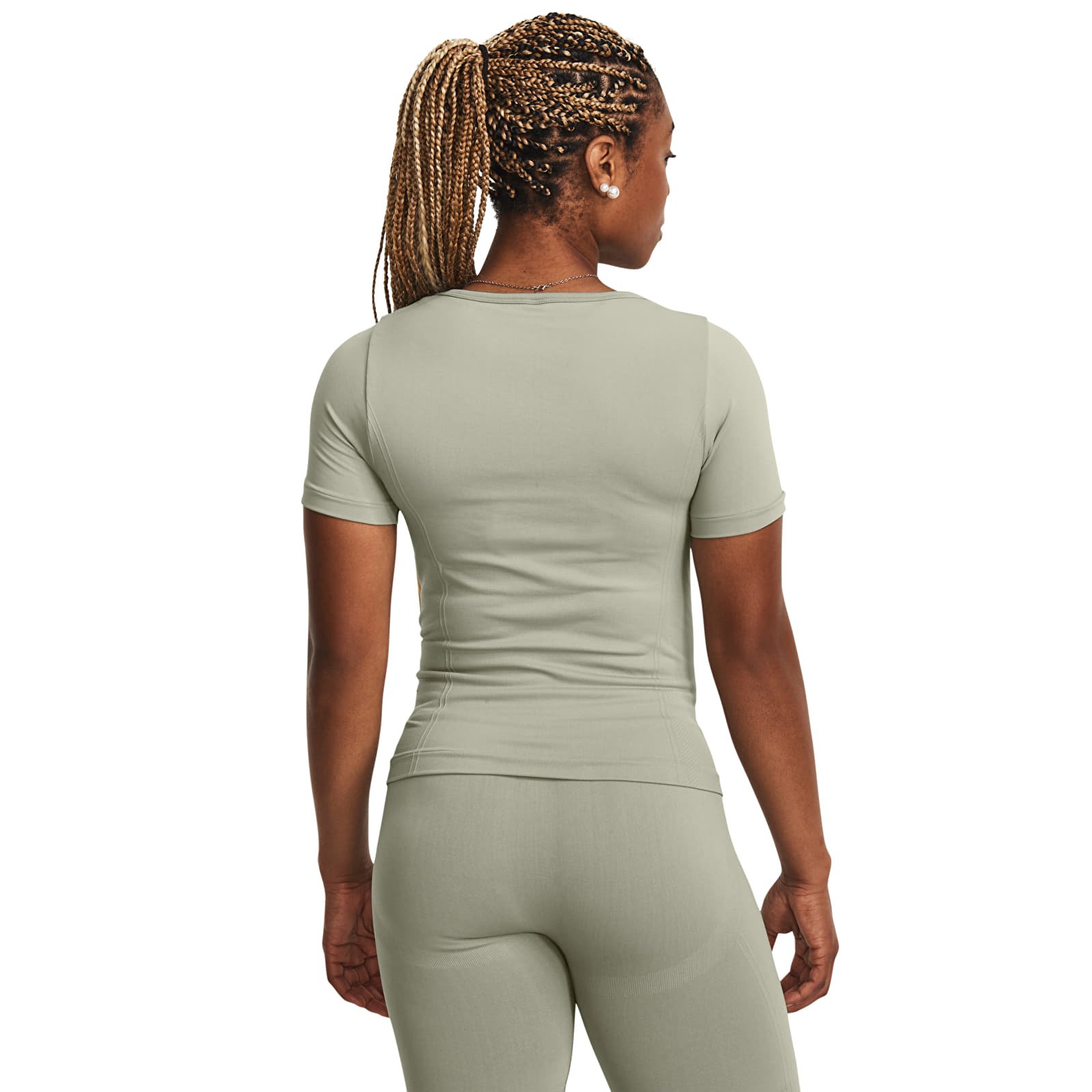 T-shirty damskie Under Armour Train Seamless SS Green