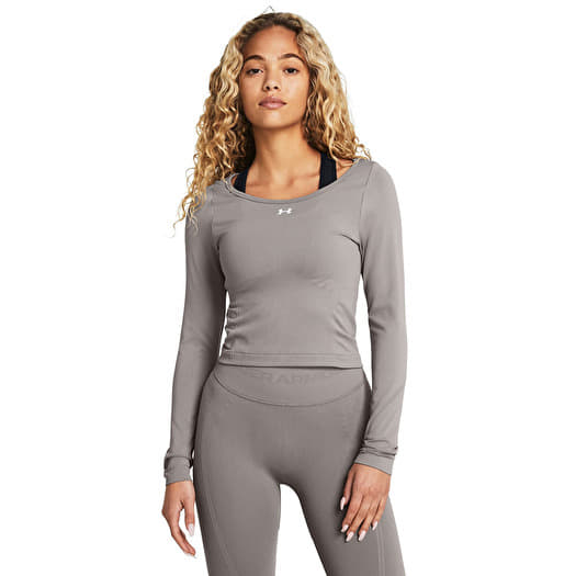 Damen T Shirts Under Armour Vanish Seamless LS Gray Footshop