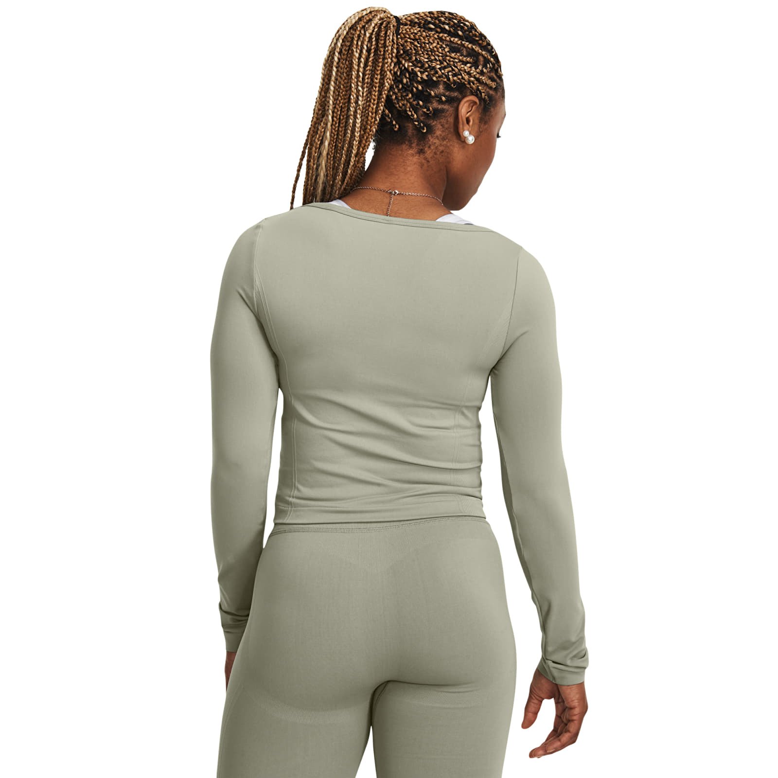 Women's T-shirts Under Armour Train Seamless LS Green