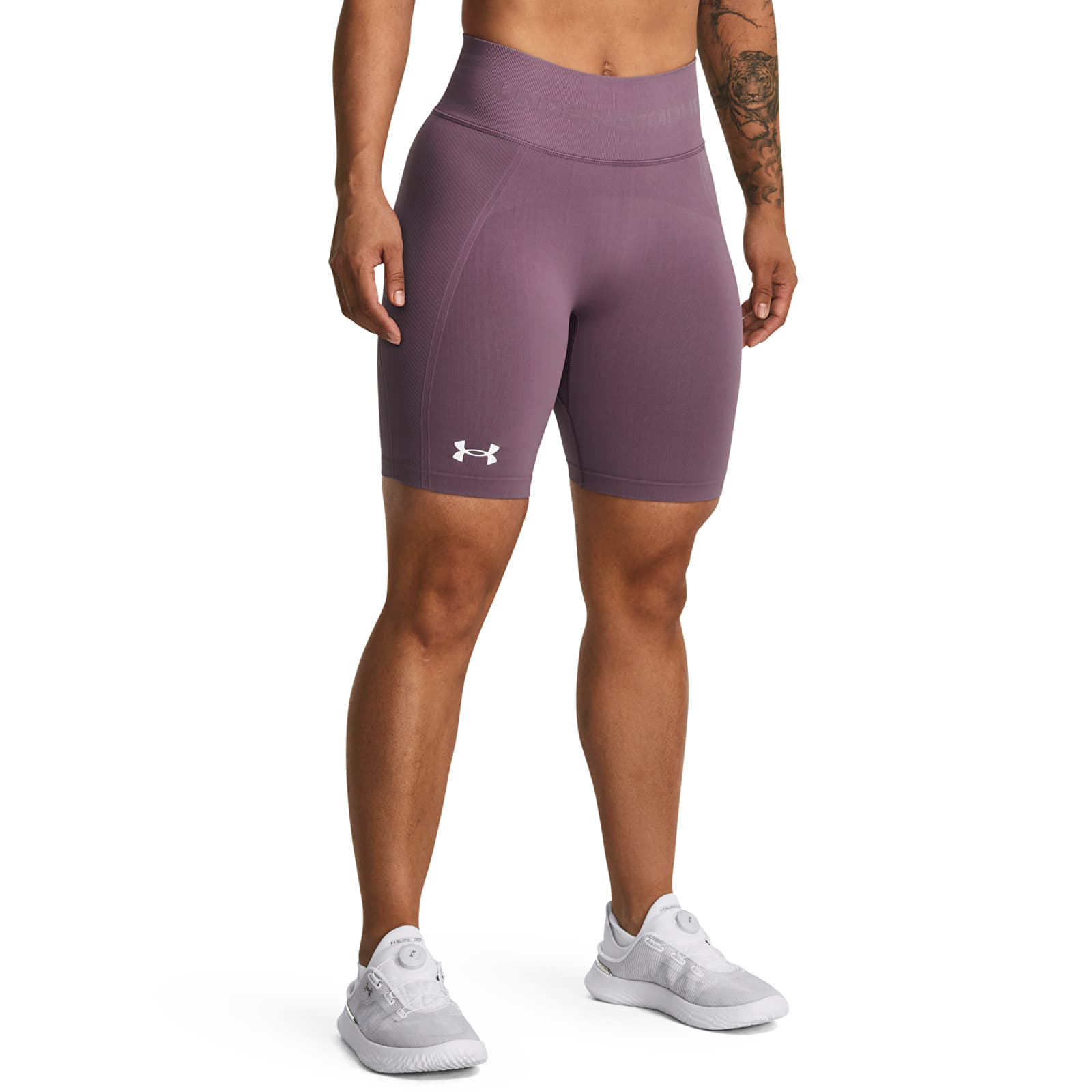 Shorts for kvinner Under Armour Train Seamless Short Purple