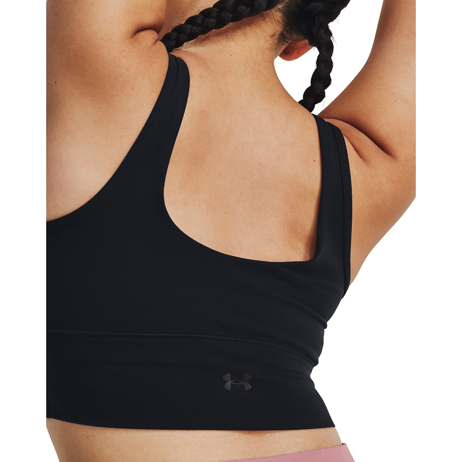 Dámská tílka Under Armour Meridian Fitted Crop Tank Black