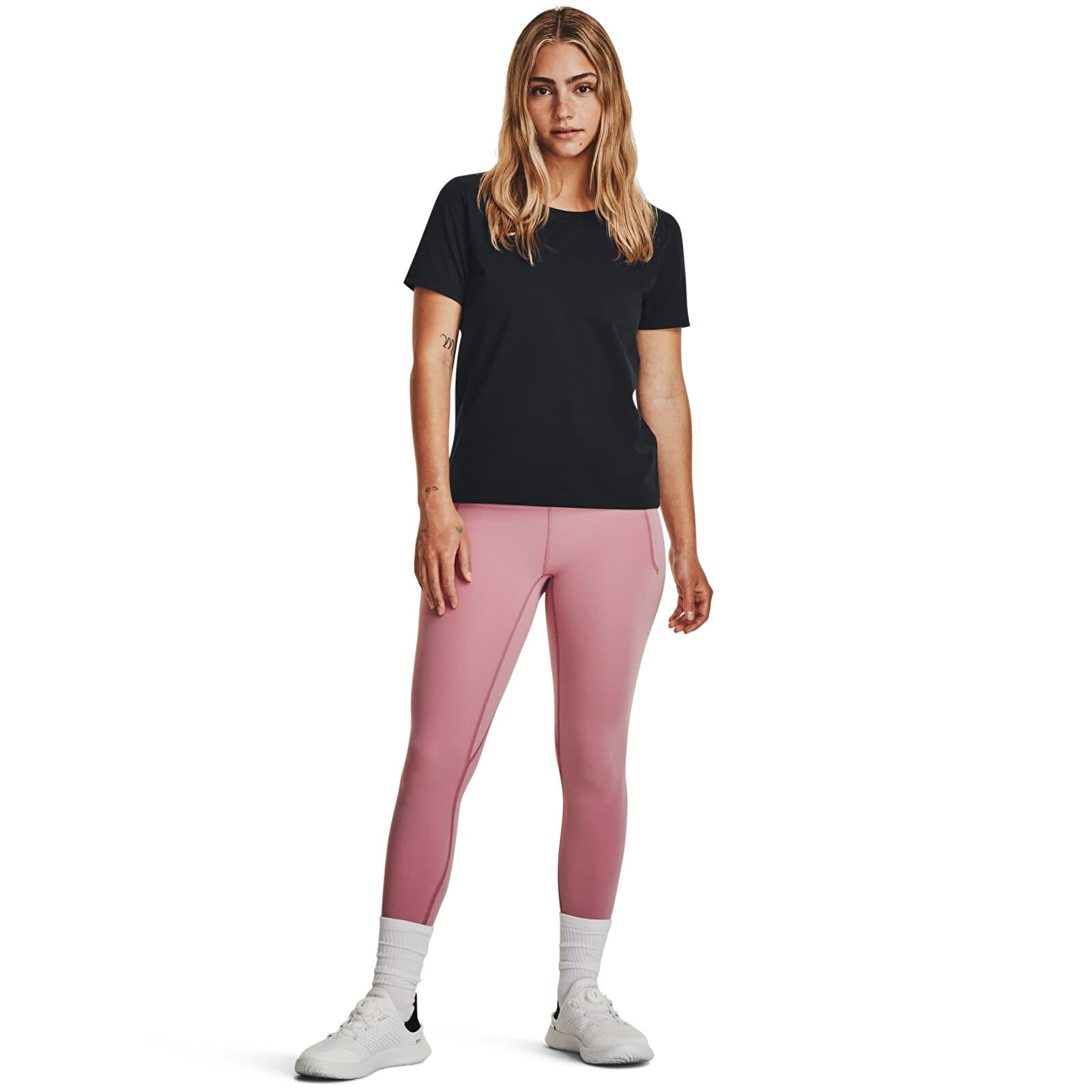 Women's T-shirts Under Armour Meridian SS Black