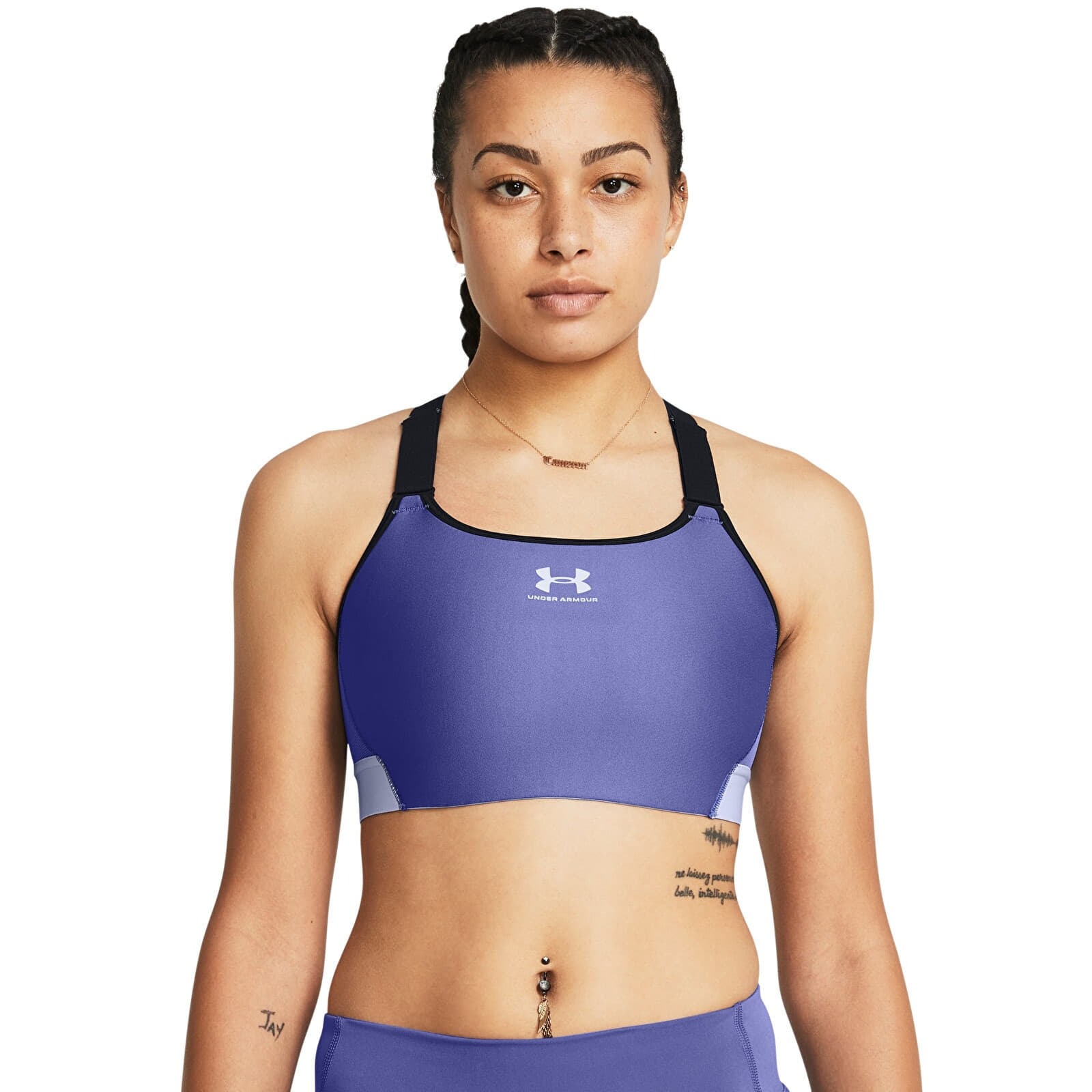 Podprsenky Under Armour HeatGear High Purple