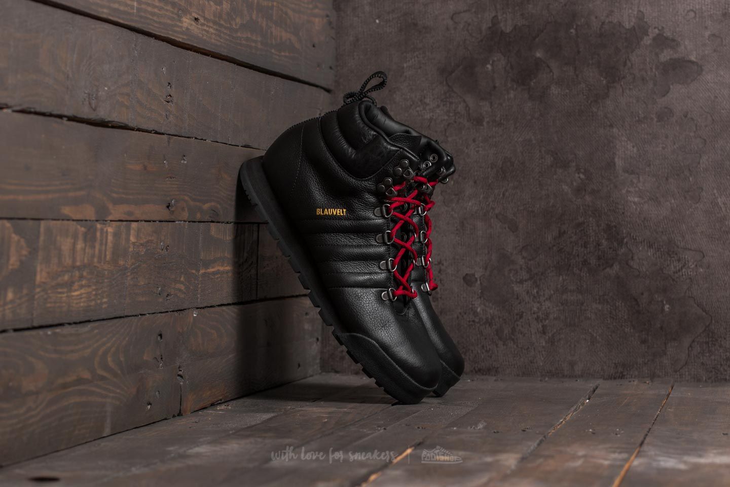 Men's shoes adidas Jake Blauvelt Boot Black 1/ Black 1/ University Red