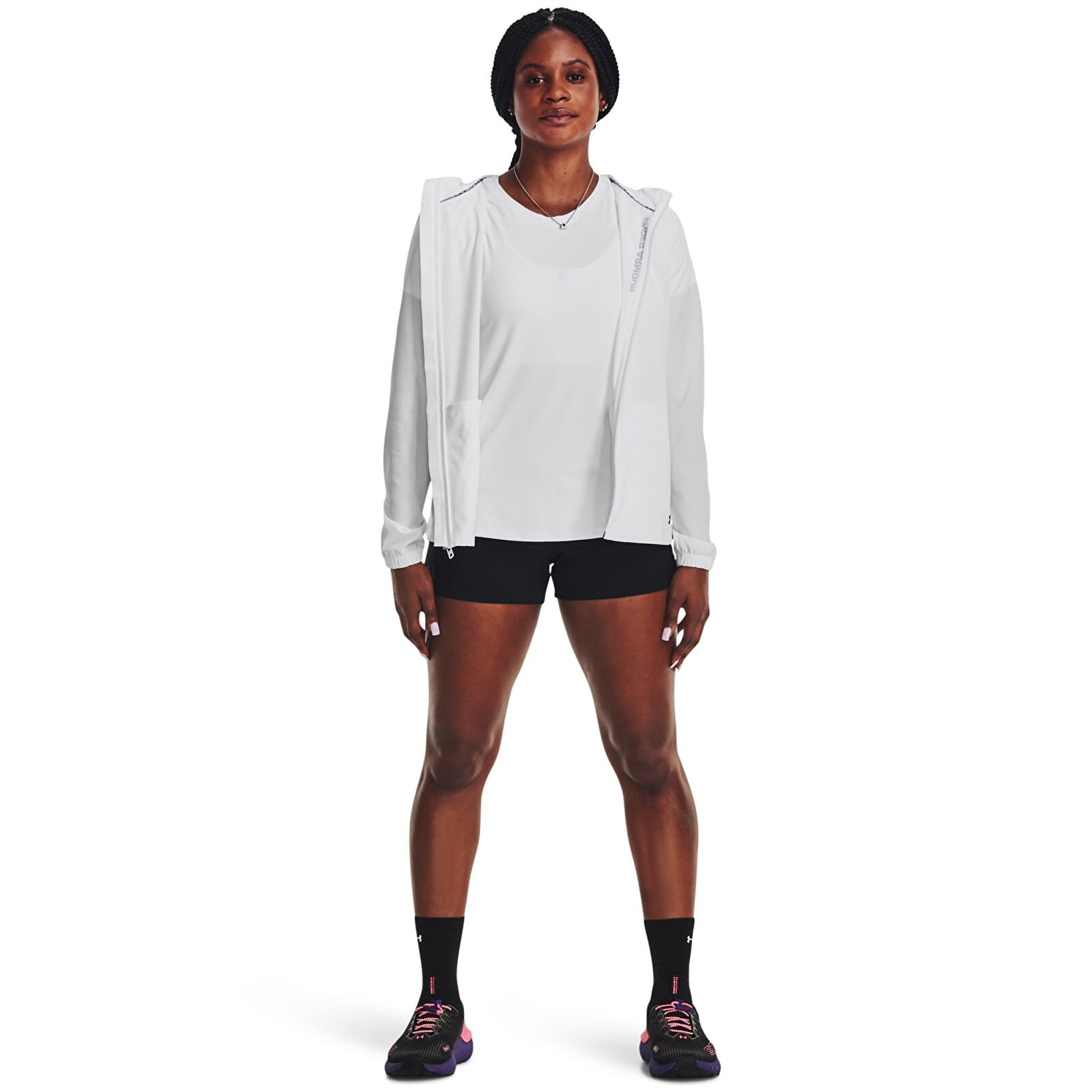 Dámské kraťasy Under Armour Run Stamina 3'' Short Black