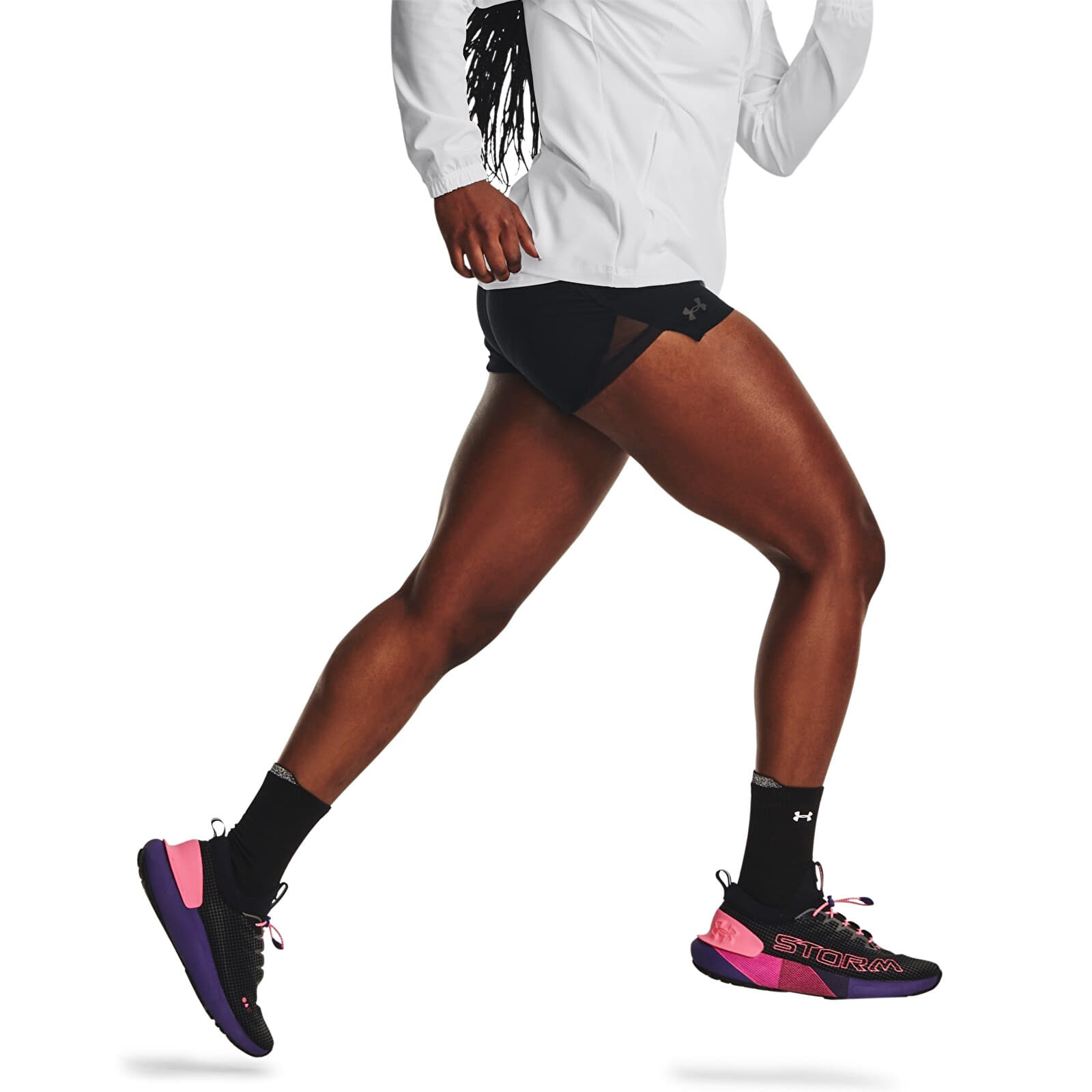 Dámské kraťasy Under Armour Run Stamina 3'' Short Black