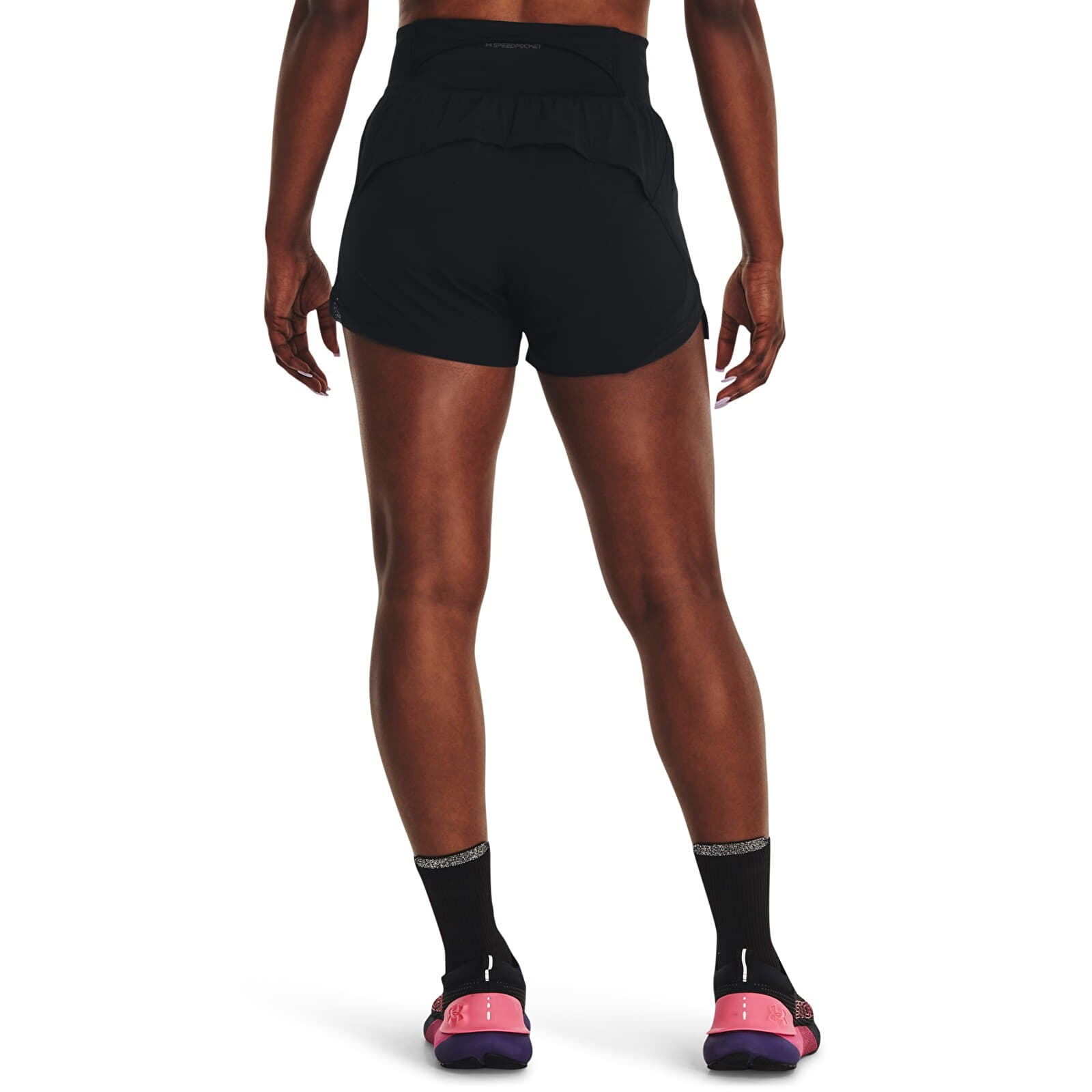 Dámské kraťasy Under Armour Run Stamina 3'' Short Black