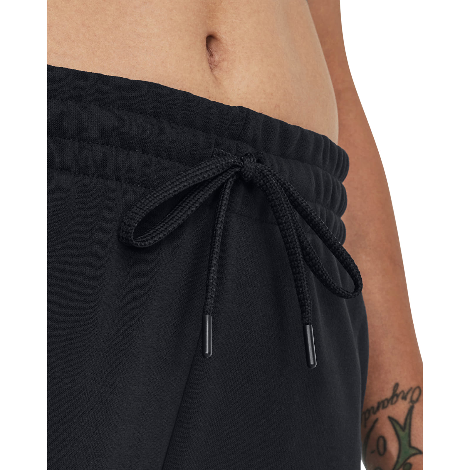 Sieviešu treniņbikses Under Armour Pjt Rock HW Terry Pnt Black