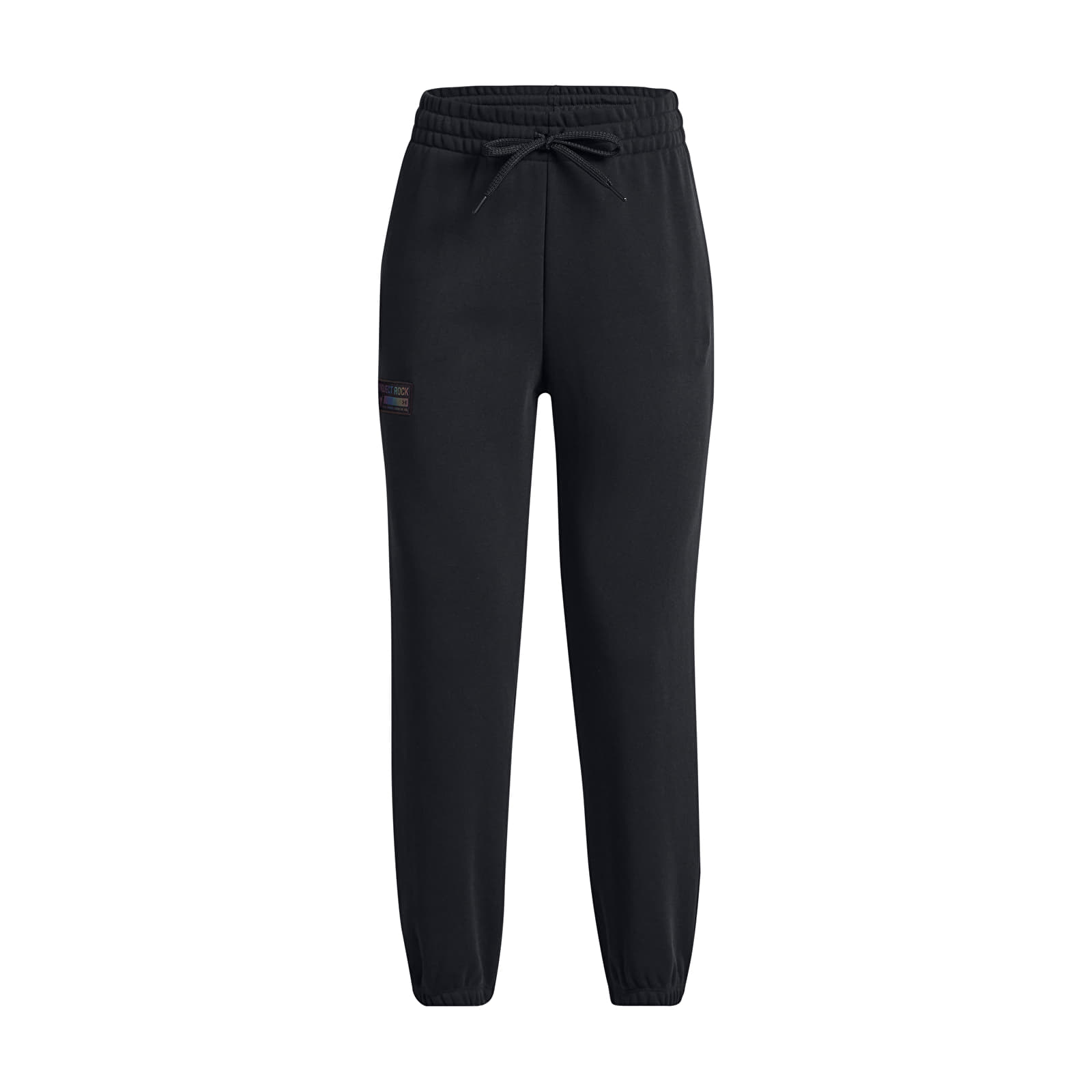 Sieviešu treniņbikses Under Armour Pjt Rock HW Terry Pnt Black