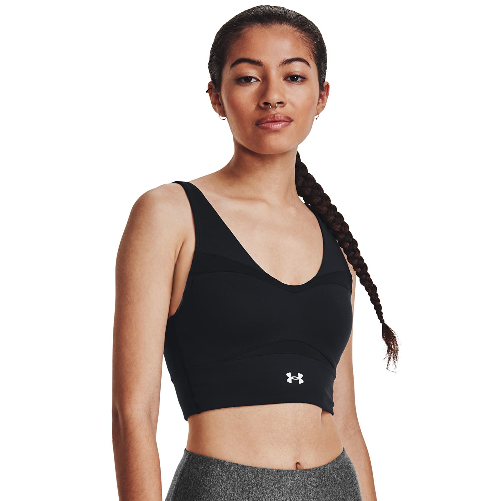 Podprsenky Under Armour Smartform Evo Mid LongL CF Black