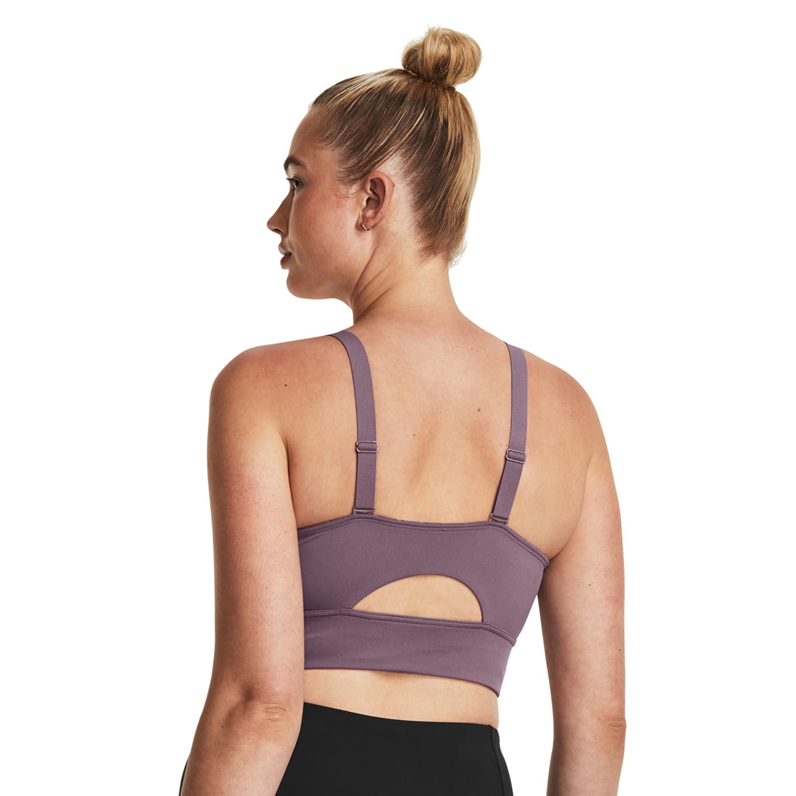 Soutien-gorge  Under Armour Smartform Evo Mid LongL CF Purple
