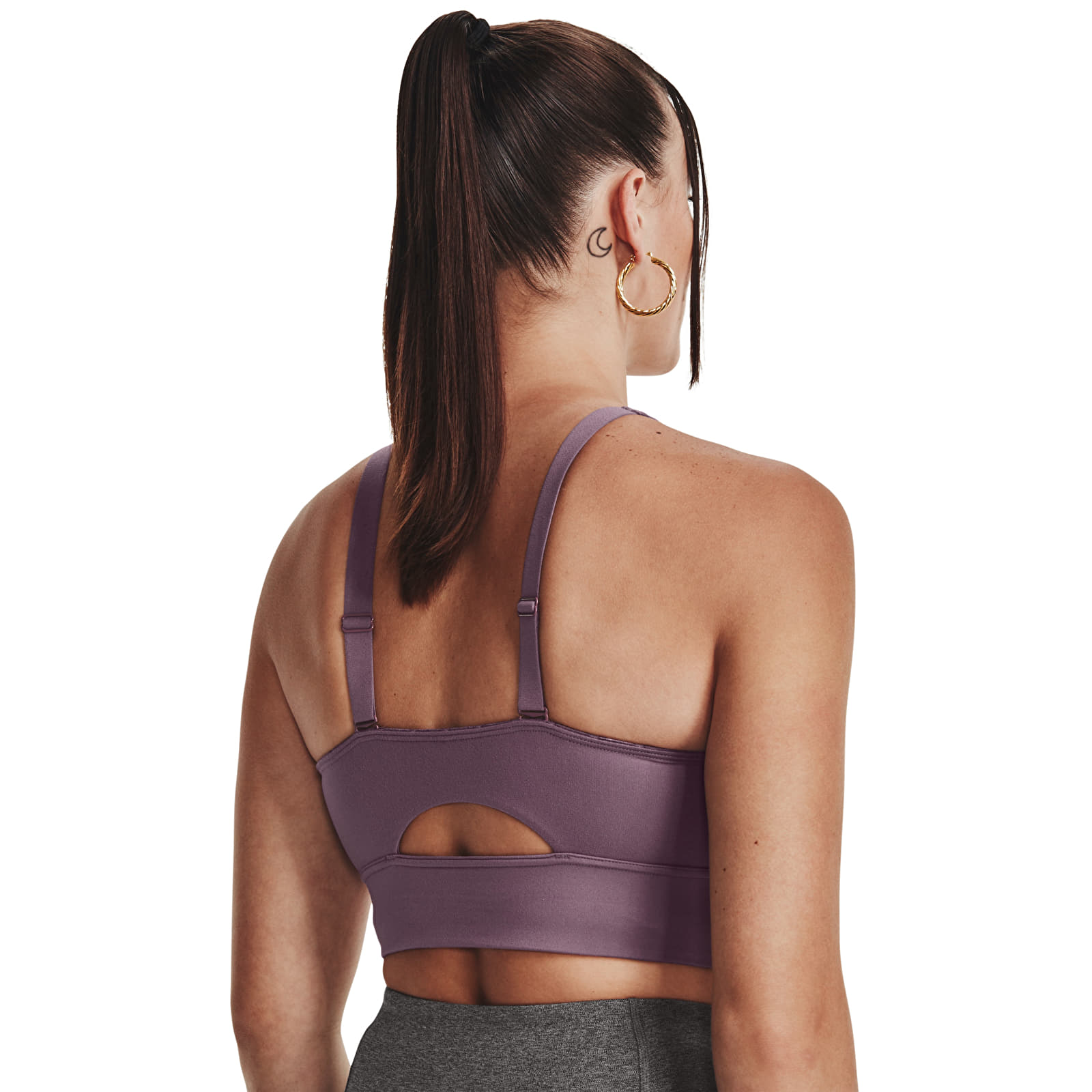 Soutien-gorge  Under Armour Smartform Evo Mid LongL CF Purple