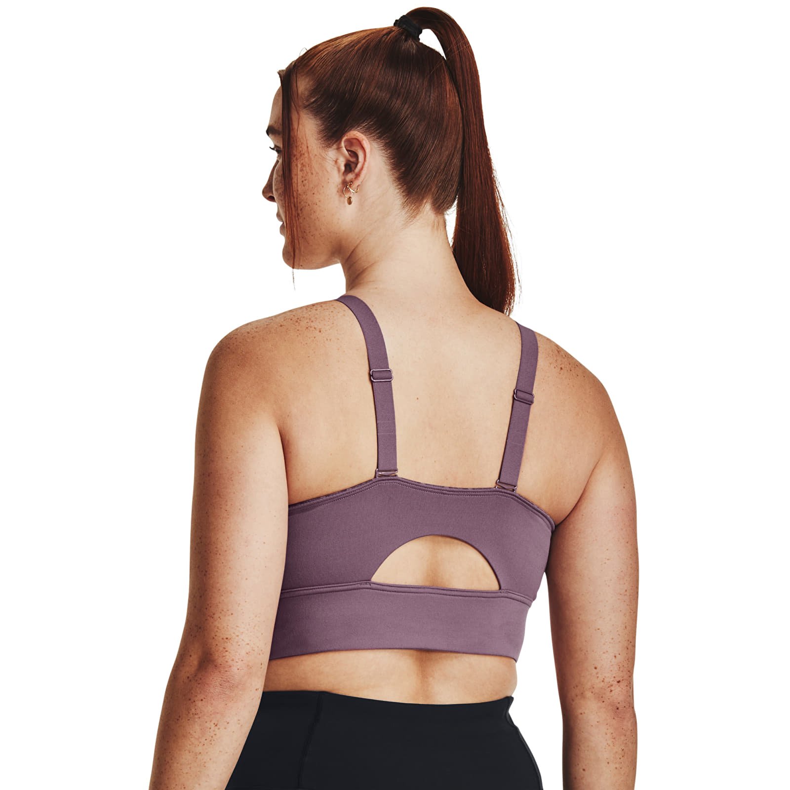 Soutien-gorge  Under Armour Smartform Evo Mid LongL CF Purple