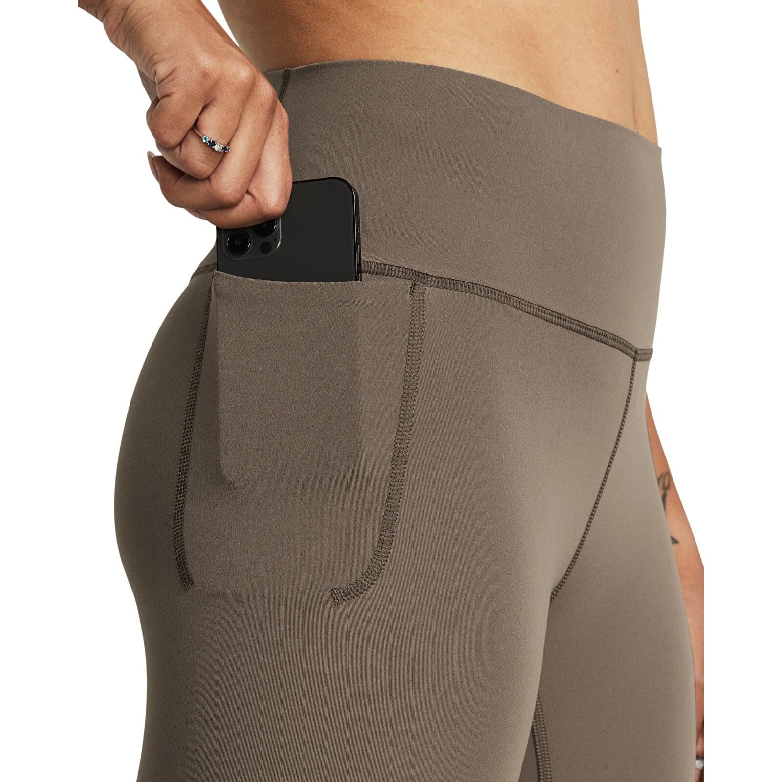Women's leggings Under Armour Meridian Legging Brown
