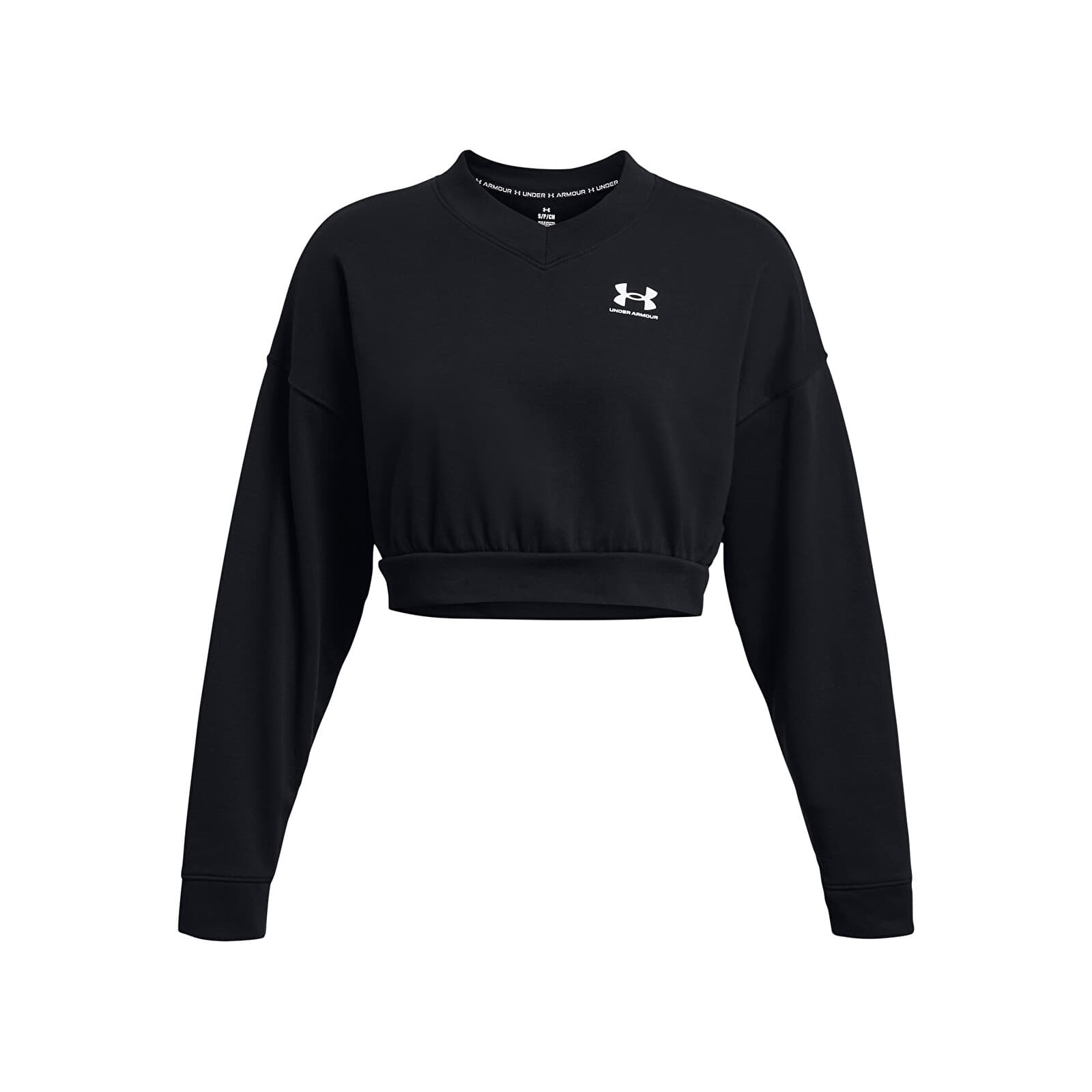 Ženske majice  Under Armour Rival Terry OS Crop Crw Black