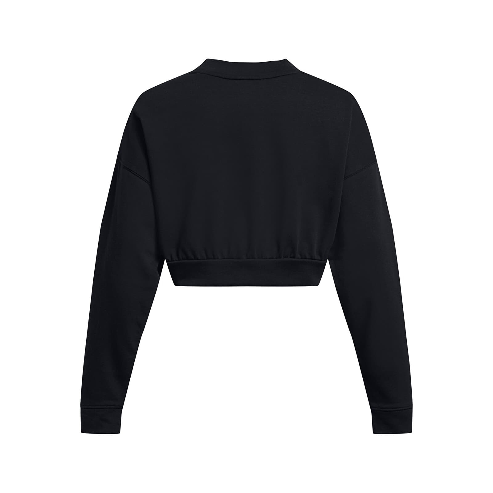 Ženske majice  Under Armour Rival Terry OS Crop Crw Black