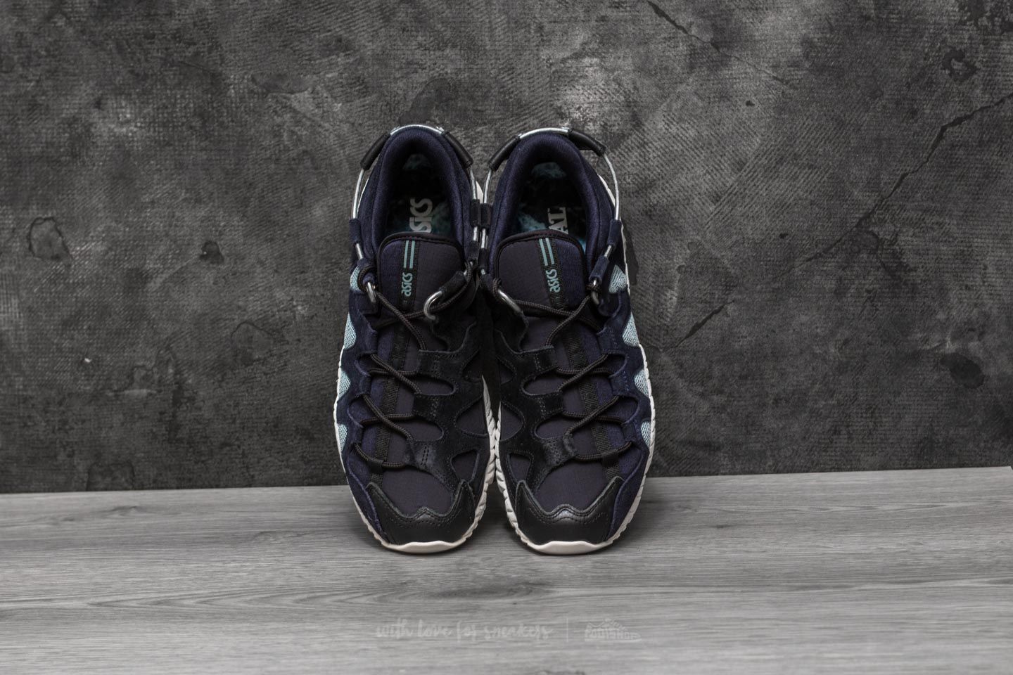 Herren Sneaker und Schuhe Asics Tiger Gel Mai x Highs Lows Navy Black Footshop