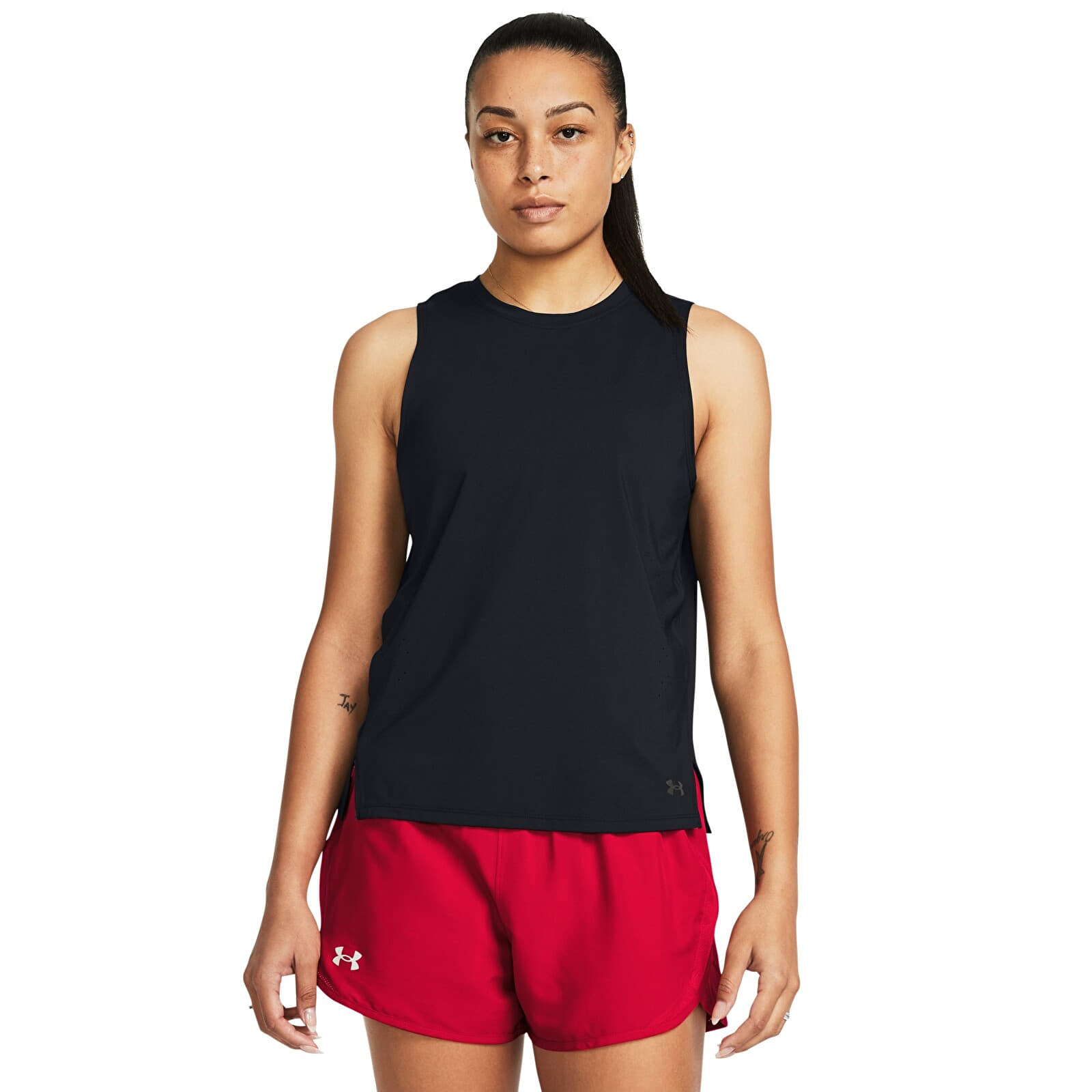 Dámská tílka Under Armour Launch Elite Tank Black