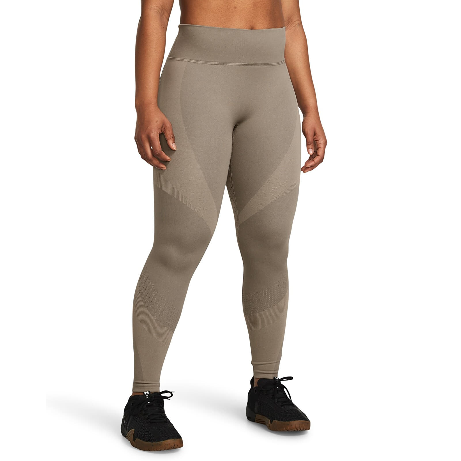 Legginsy  Under Armour Vanish Elite Seamless AnkLeg Brown
