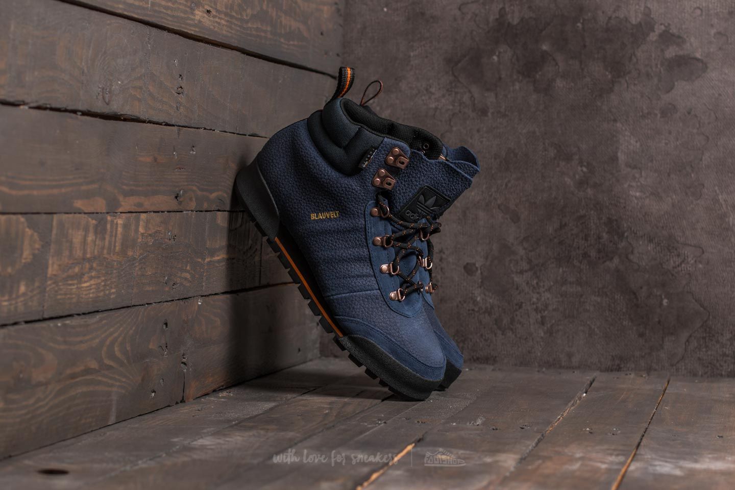 Men's shoes adidas Jake Boot 2.0 Collegiate Navy/ Tactile Orange/ Core Black  | Footshop