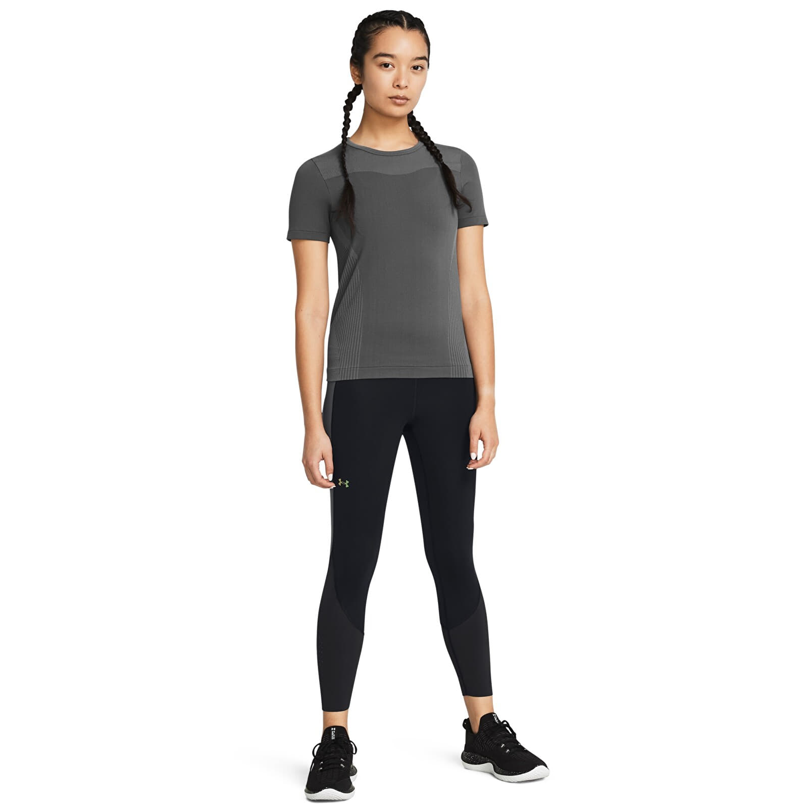 Women's T-shirts Under Armour Vanish Elite Seamless SS Gray