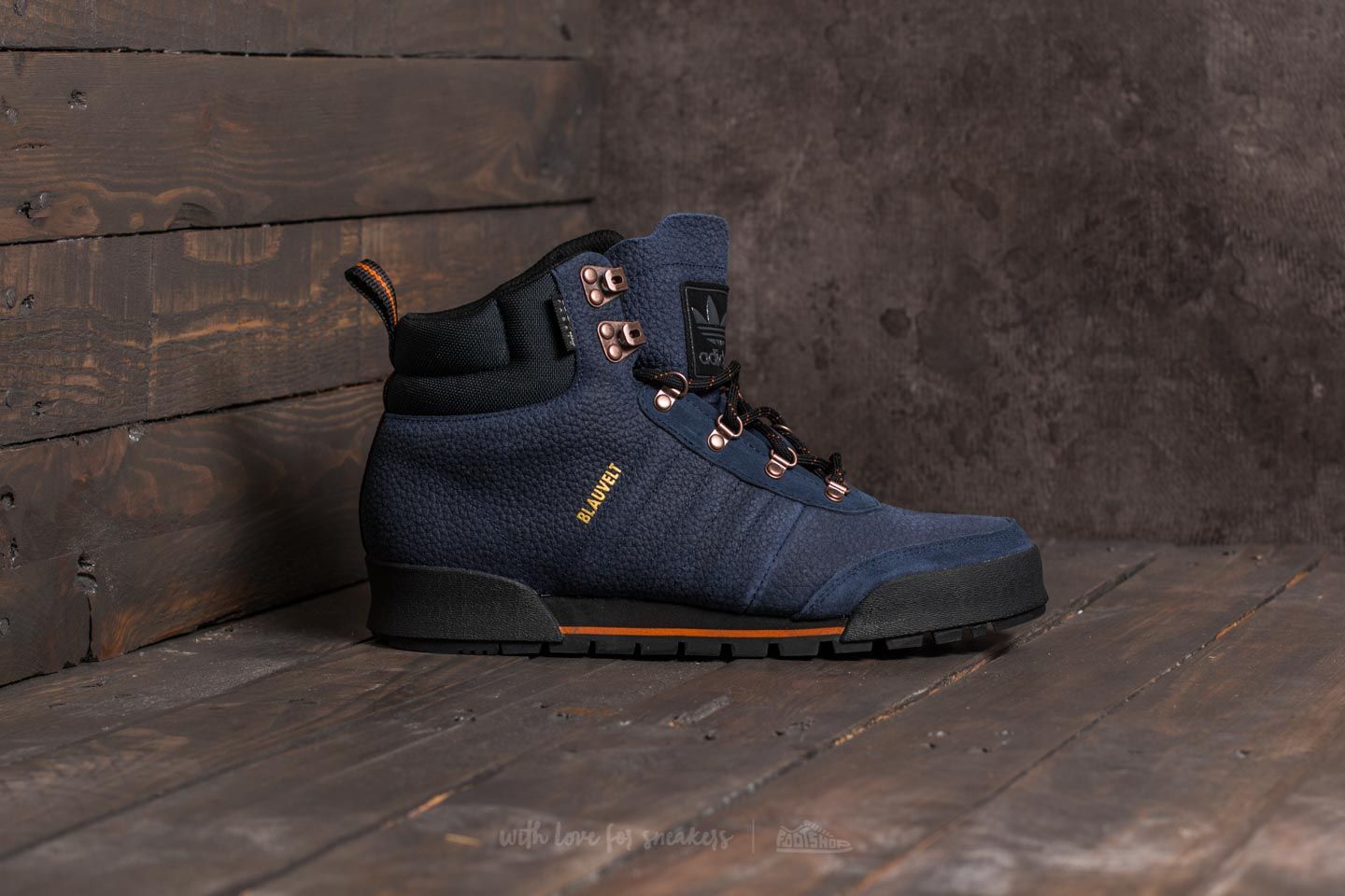 Herren Sneaker und Schuhe adidas Jake Boot 2.0 Collegiate Navy Tactile Orange Core Black Footshop