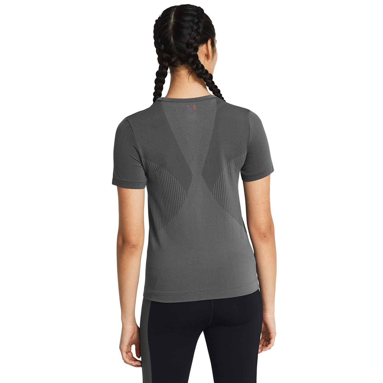 Women's T-shirts Under Armour Vanish Elite Seamless SS Gray