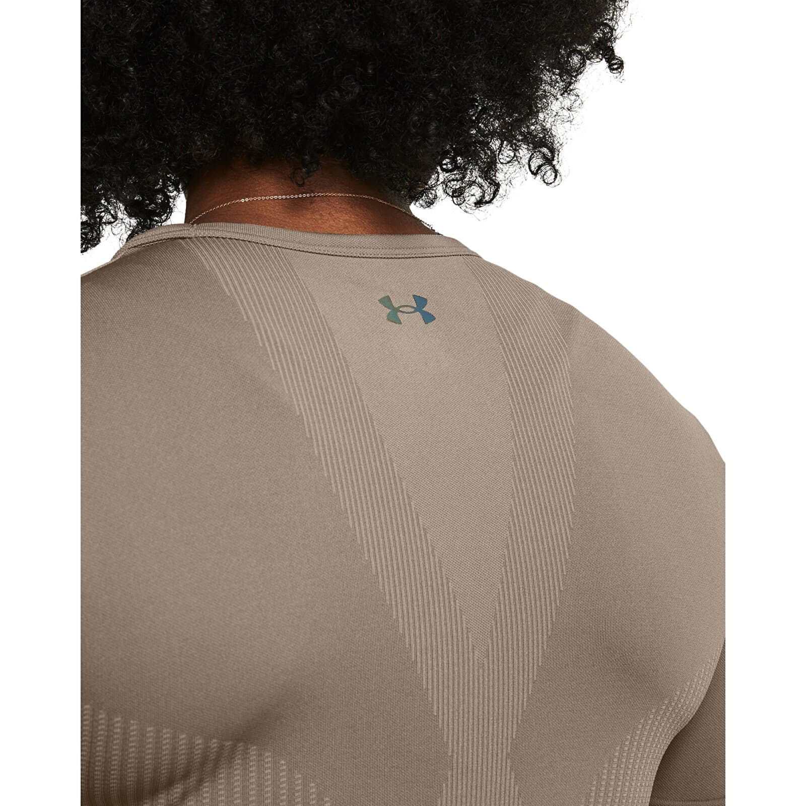 Dámská trička Under Armour Vanish Elite Seamless SS Brown