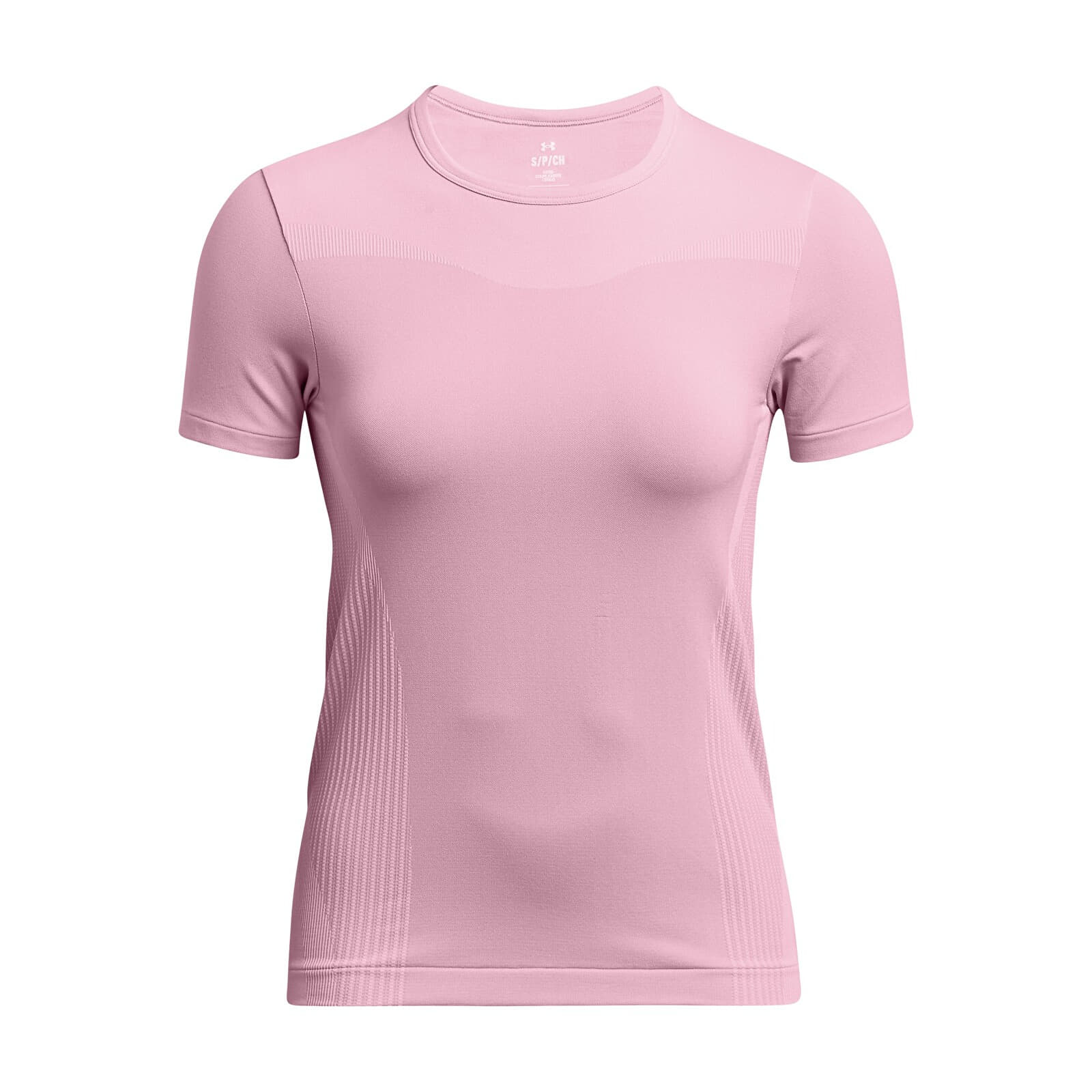 Dámská trička Under Armour Vanish Elite Seamless SS Pink