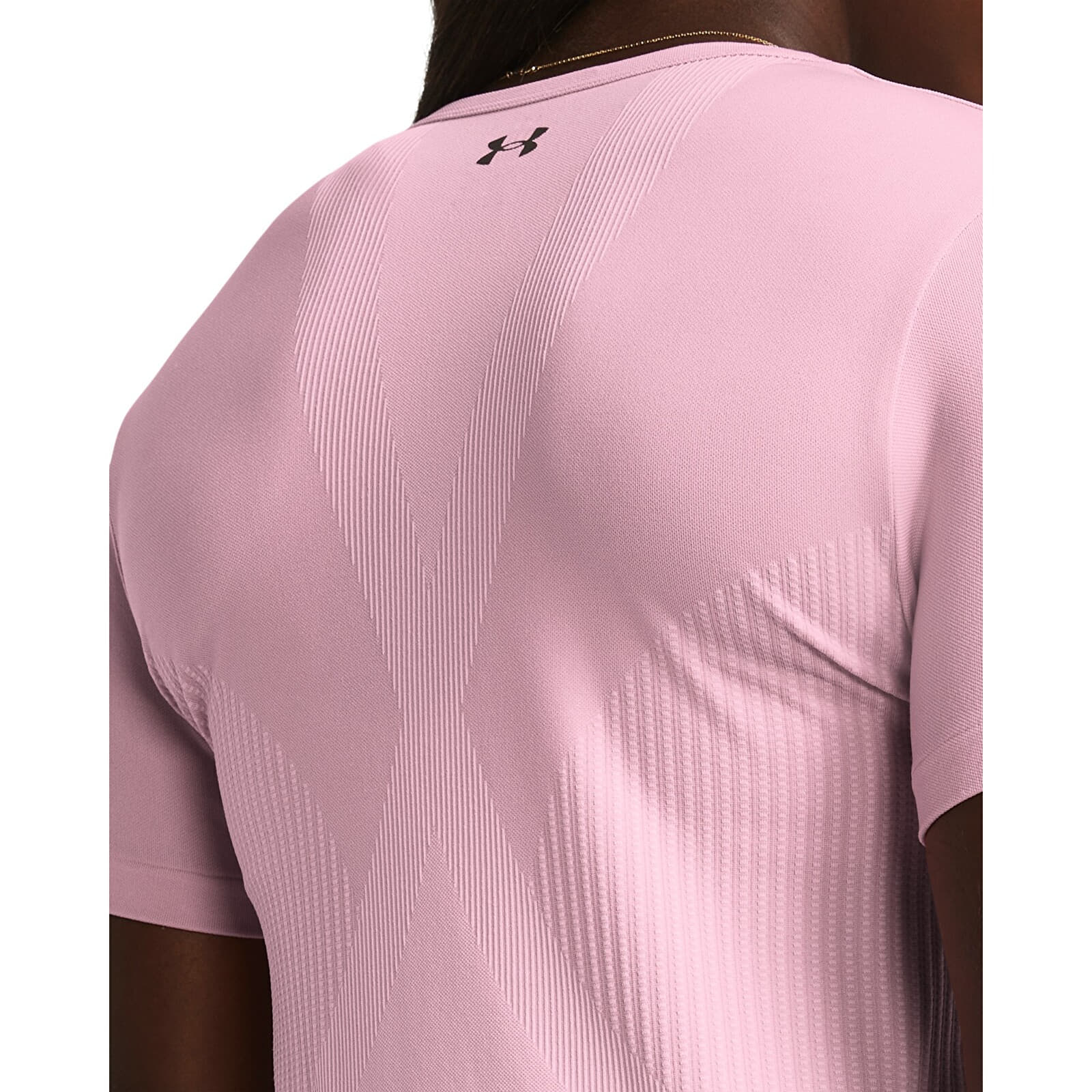 Dámská trička Under Armour Vanish Elite Seamless SS Pink