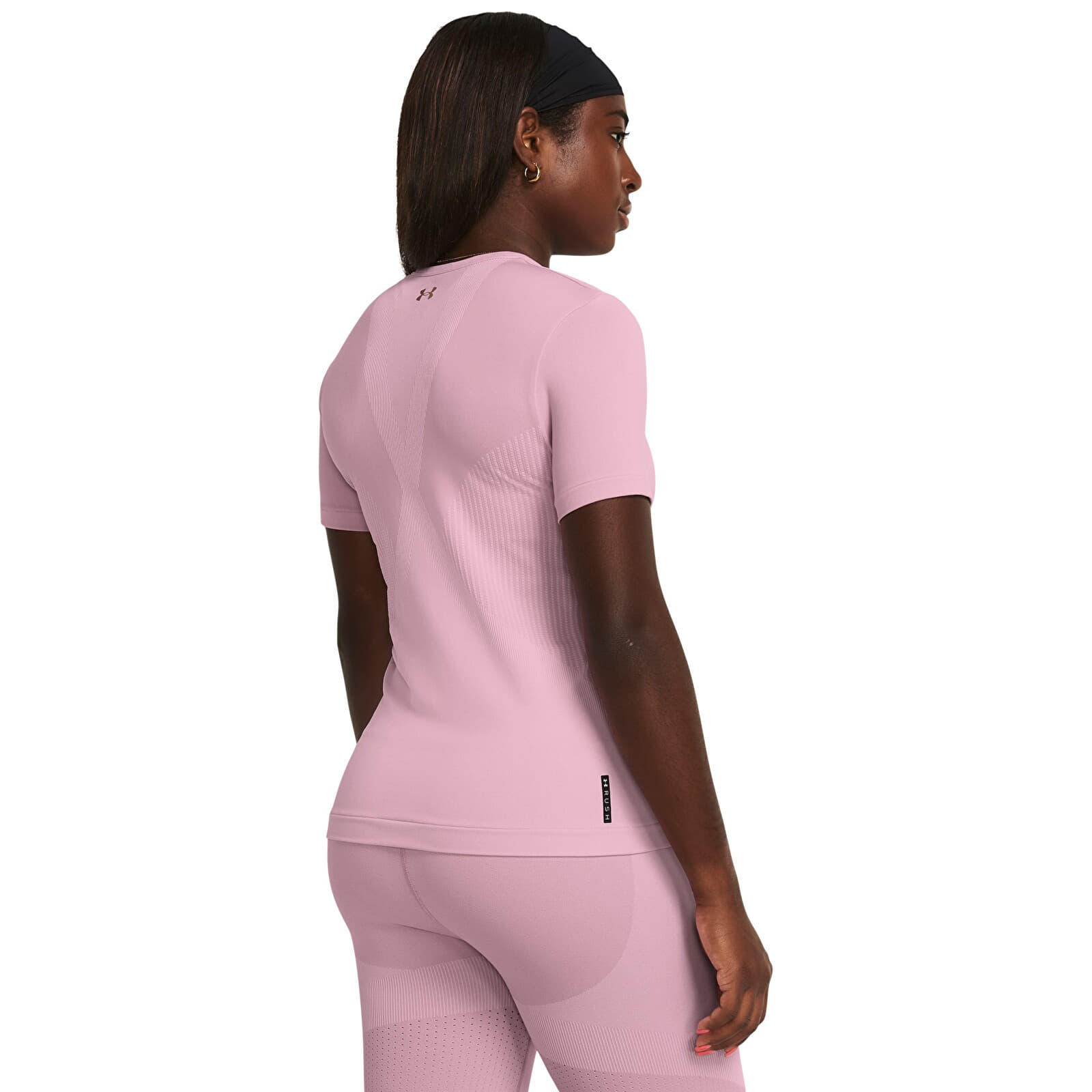 Dámská trička Under Armour Vanish Elite Seamless SS Pink
