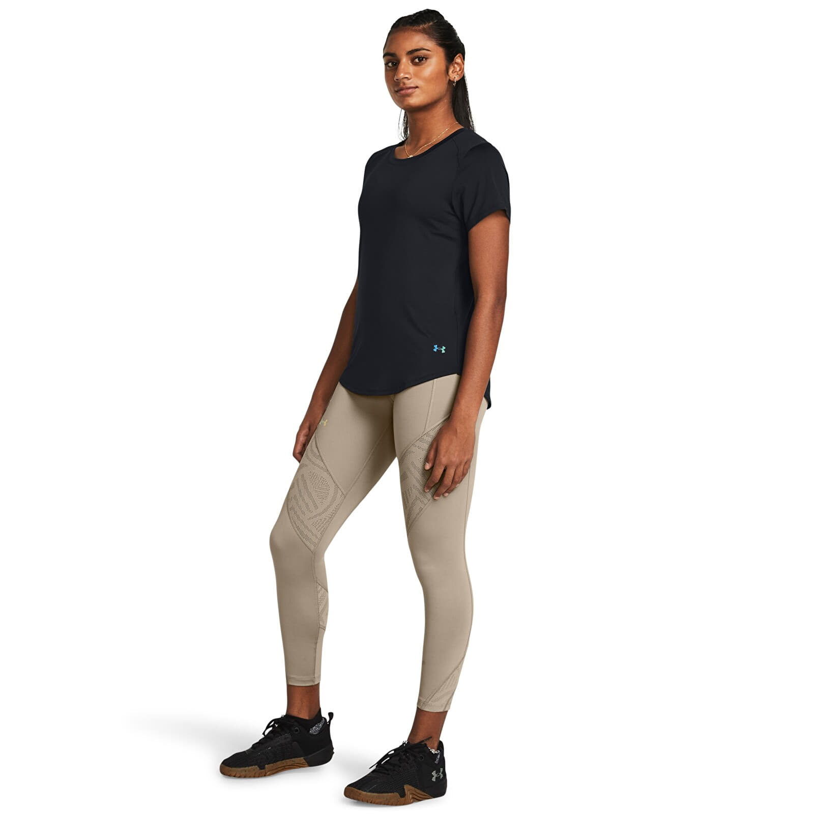 Dámská trička Under Armour Vanish Elite Vent SS Black