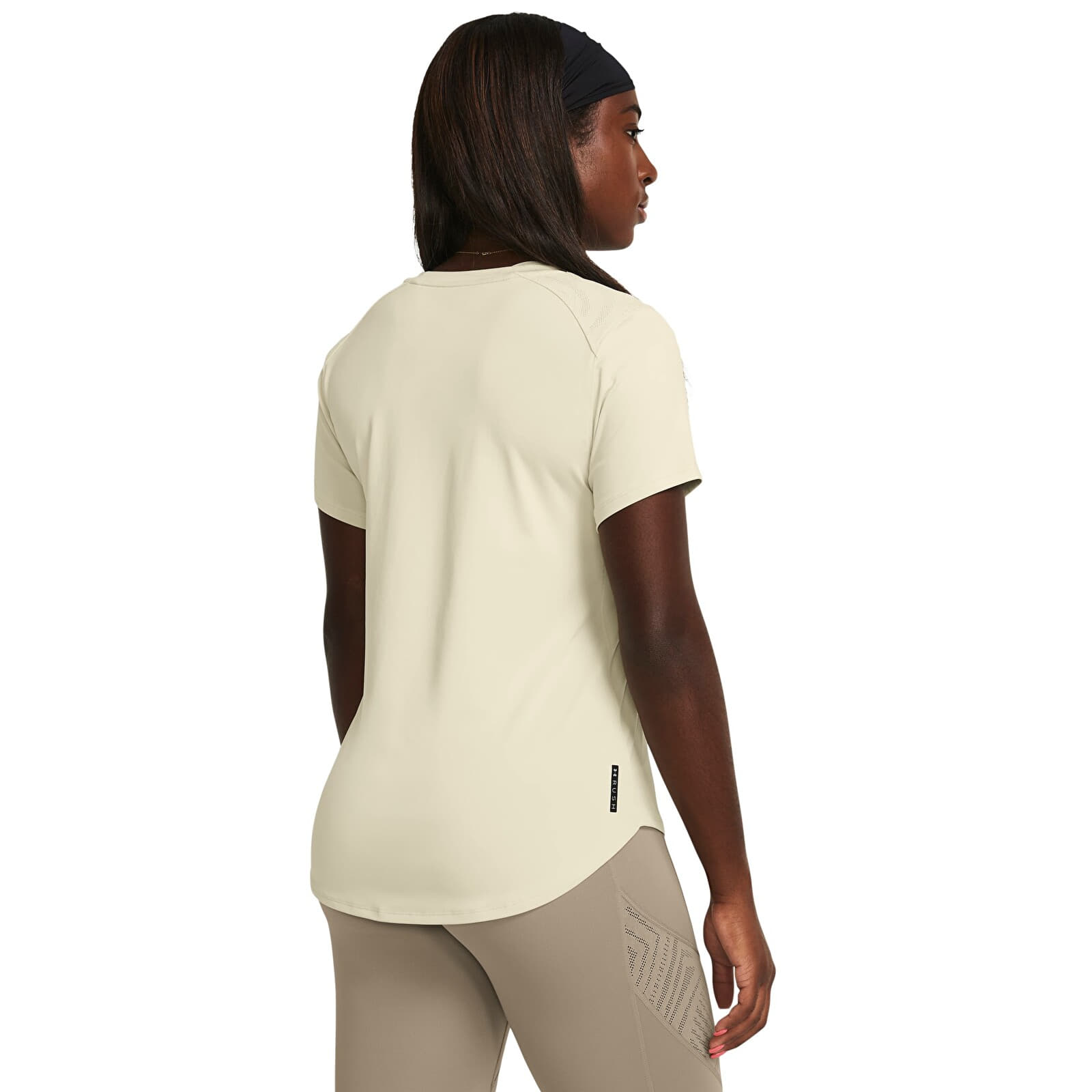 Női pólók  Under Armour Vanish Elite Vent SS Beige