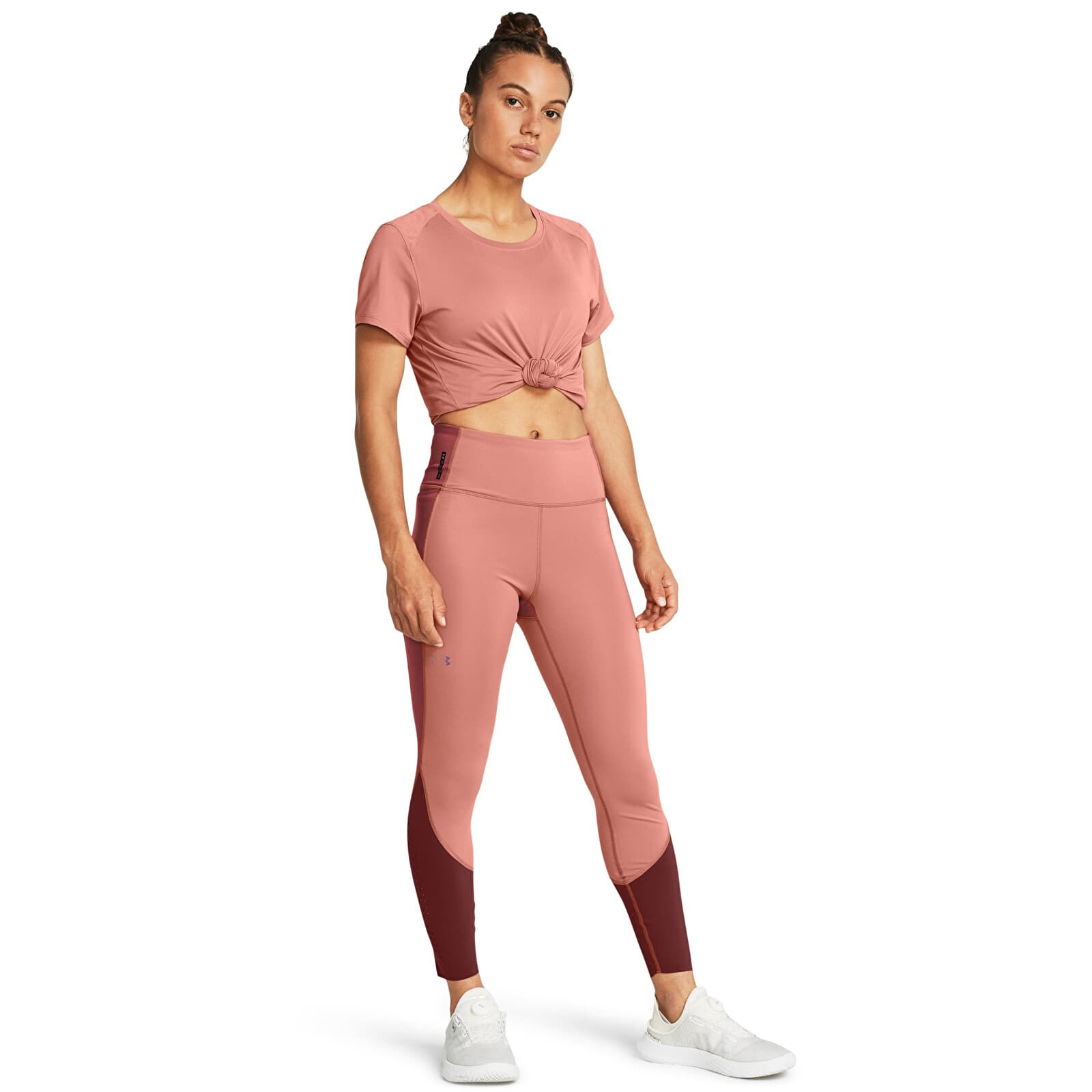 Damen T-Shirts  Under Armour Vanish Elite Vent SS Pink