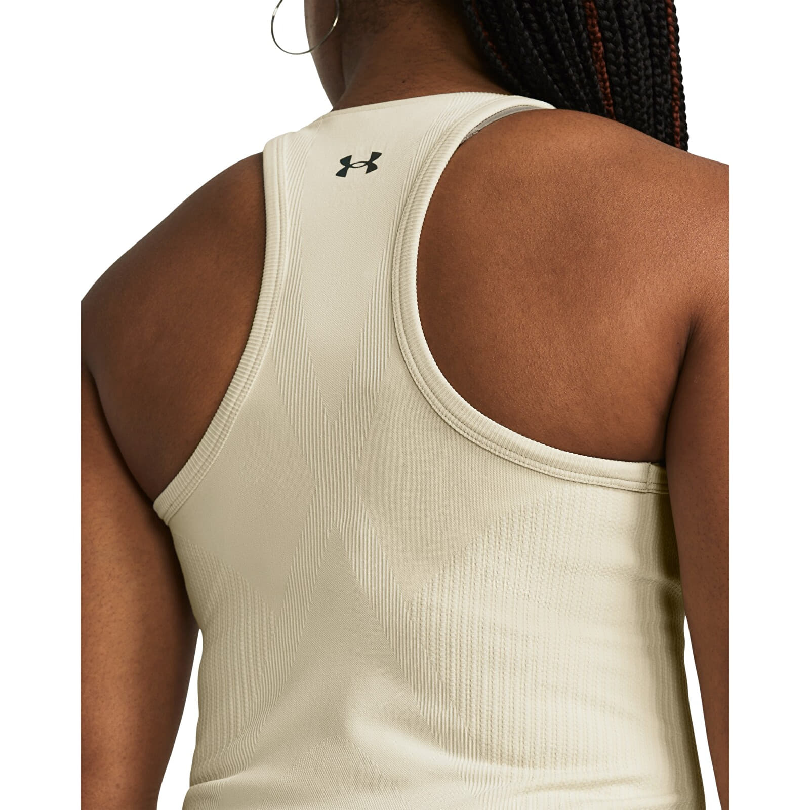 Dámská tílka Under Armour Vanish Elite Seamless Tank Beige