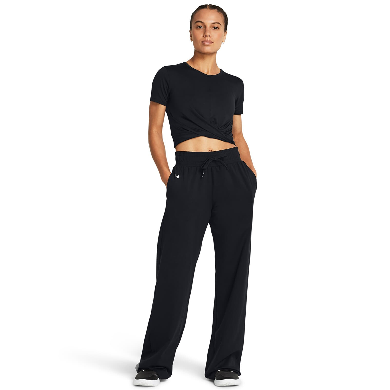 Spodnie Under Armour Motion Open Hem Pant Black