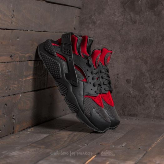 Red huaraches price on sale