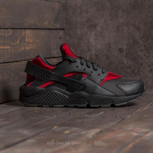Huaraches red and hot sale black