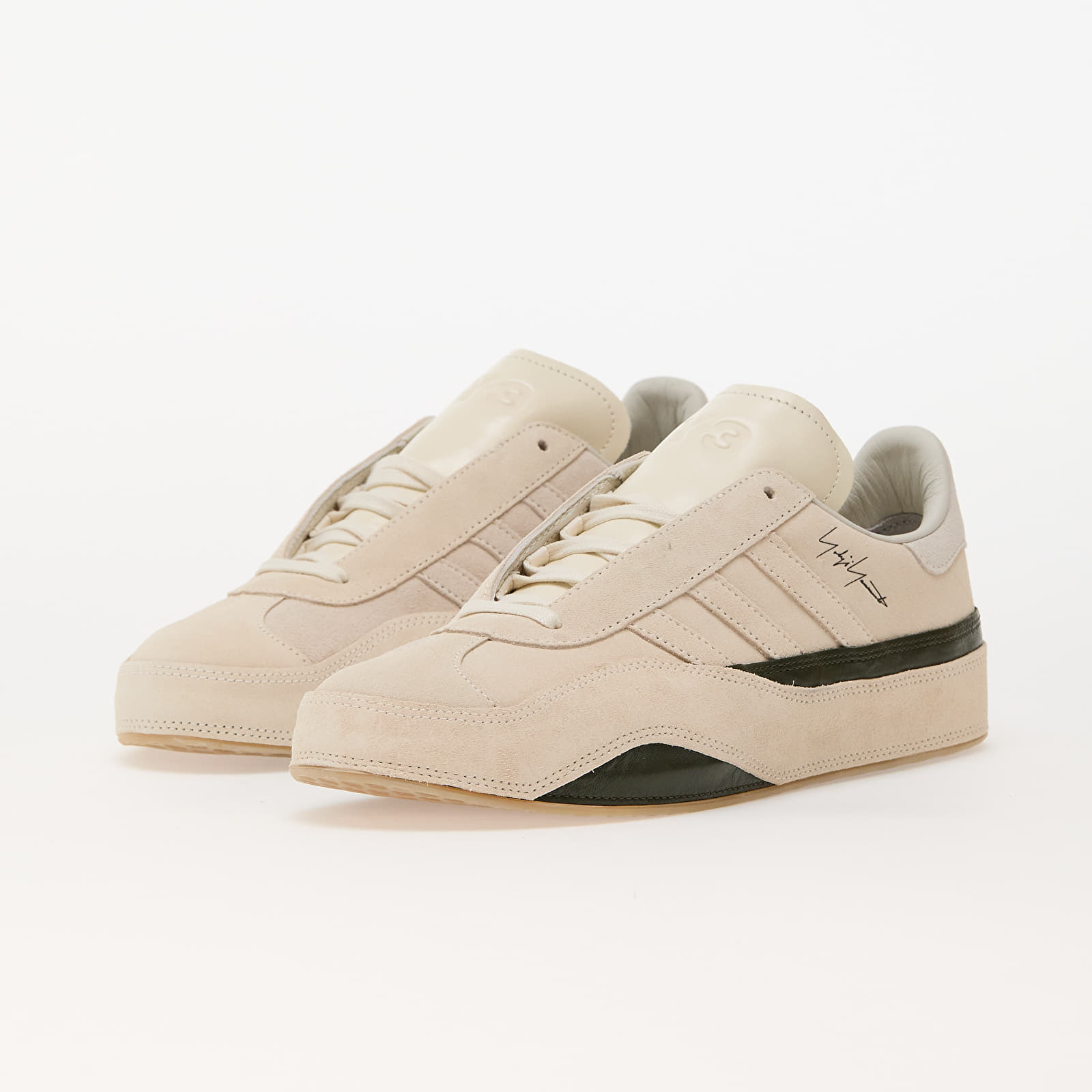 Férfi cipők Y-3 Gazelle Crew White/ Off-White/ Night Cargo