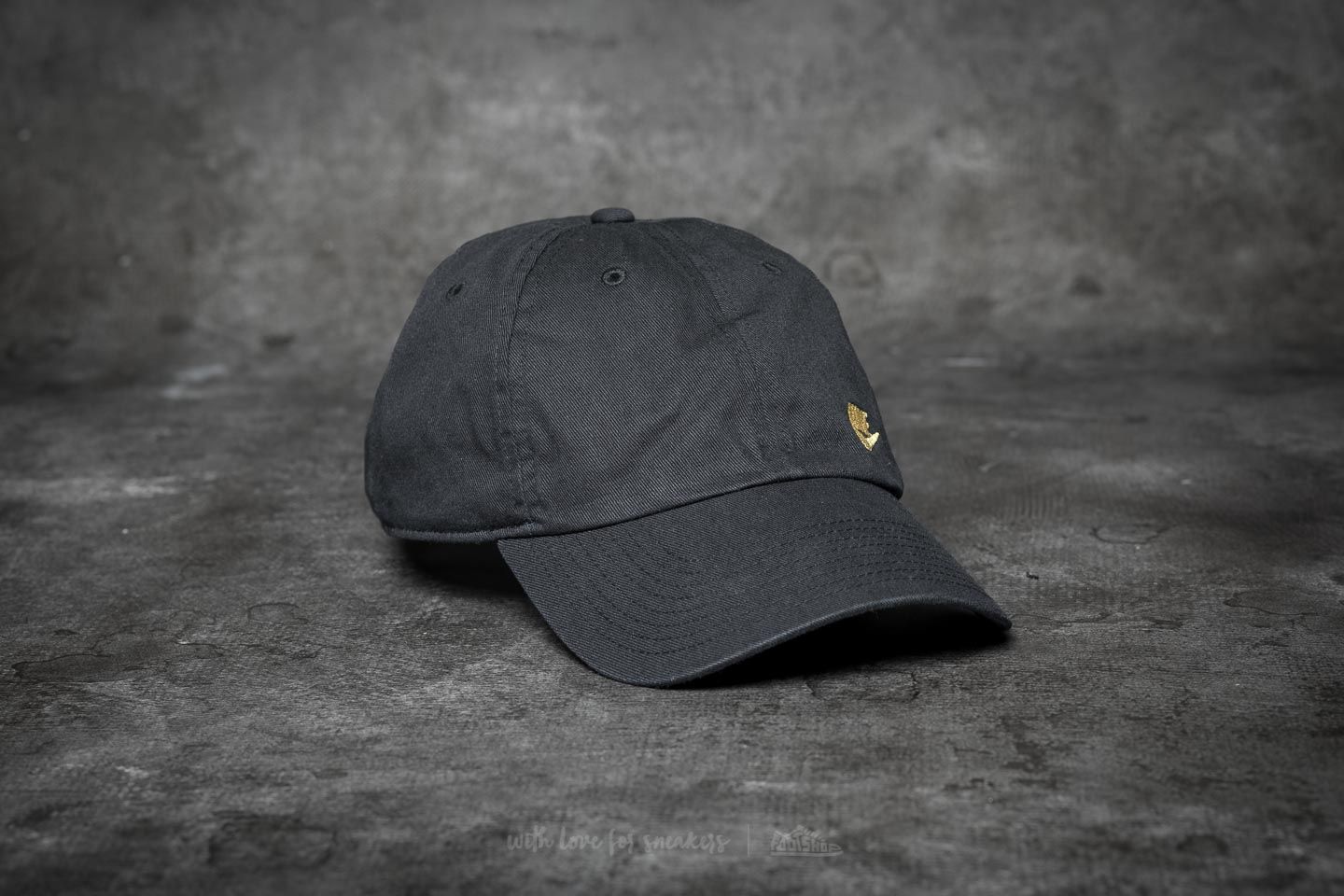 Cappelli Nike Heritage86 Futura Classic Cap Black/ Gold Metallic