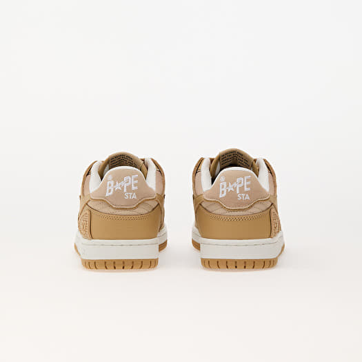 スケートボード A BATHING APE BAPE SK8 STA Beige Bape Sk8 Sta #4 WMNS Beige - Jan 2024 - 1J80-291-058-Beige