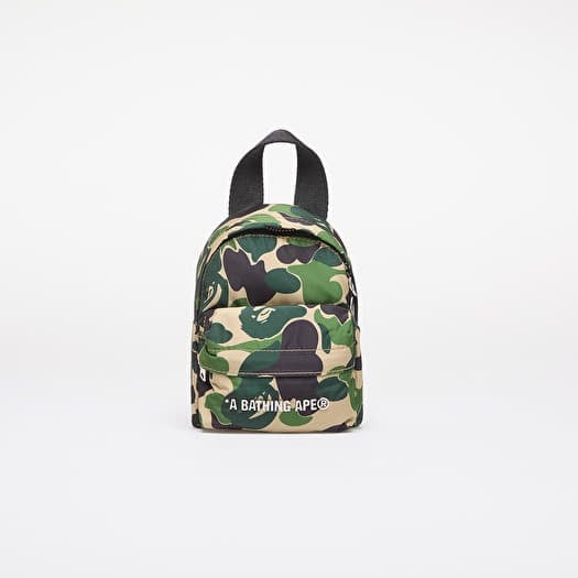 Bag A BATHING APE Abc Camo Mini Shoulder Daypack Green