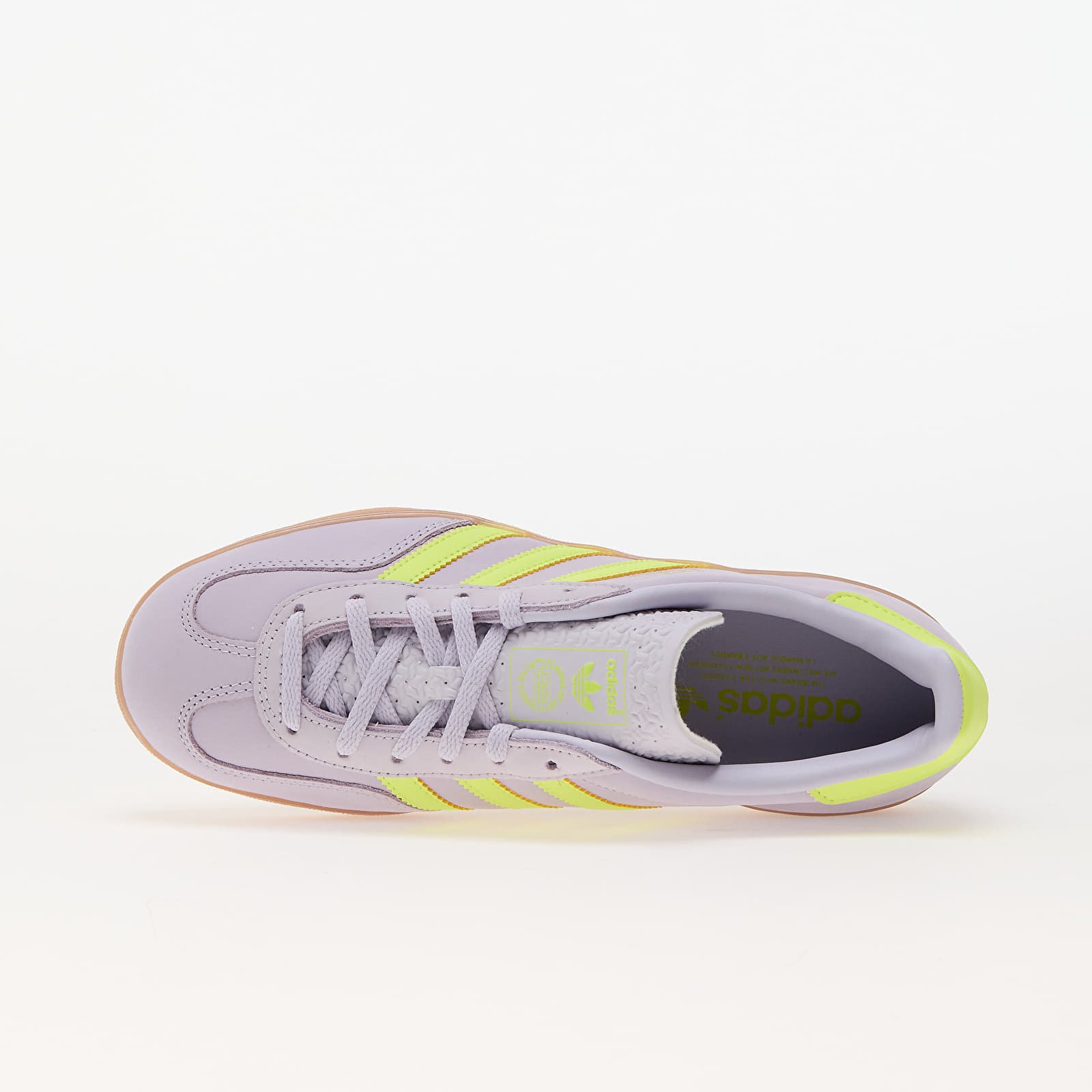 Dámské tenisky a boty adidas Gazelle Indoor W Silver Dawn/ Solar Yellow/ Gum