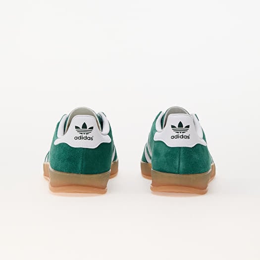 Adidas gazelle trainers green/white/gum outlet